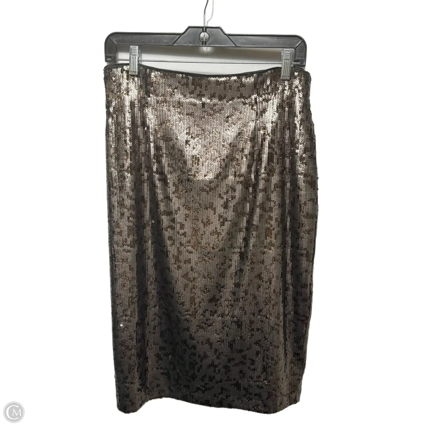 Sequin Midi Skirt By Antonio Melani In Bronze, Size: 8