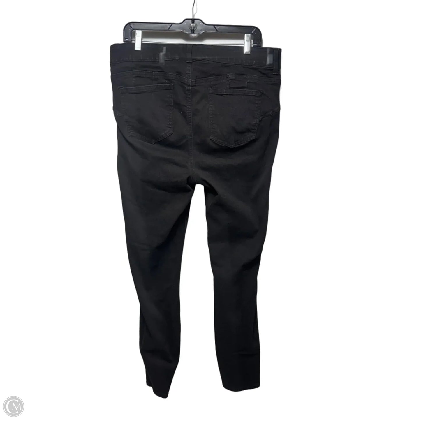 Bombshell Skinny Premium Stretch Jeans By Torrid In Black Denim, Size: 18T