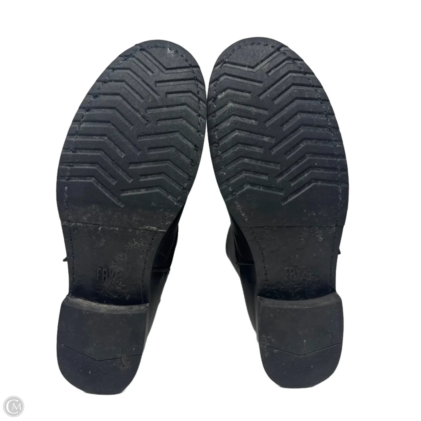 Veronica Boots Designer By Frye In Black, Size: 9