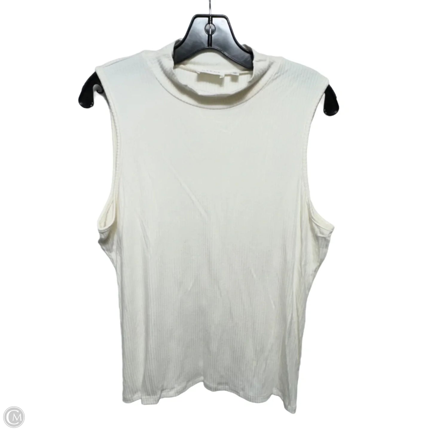 Top Sleeveless By Cyrus In Cream, Size: Xl