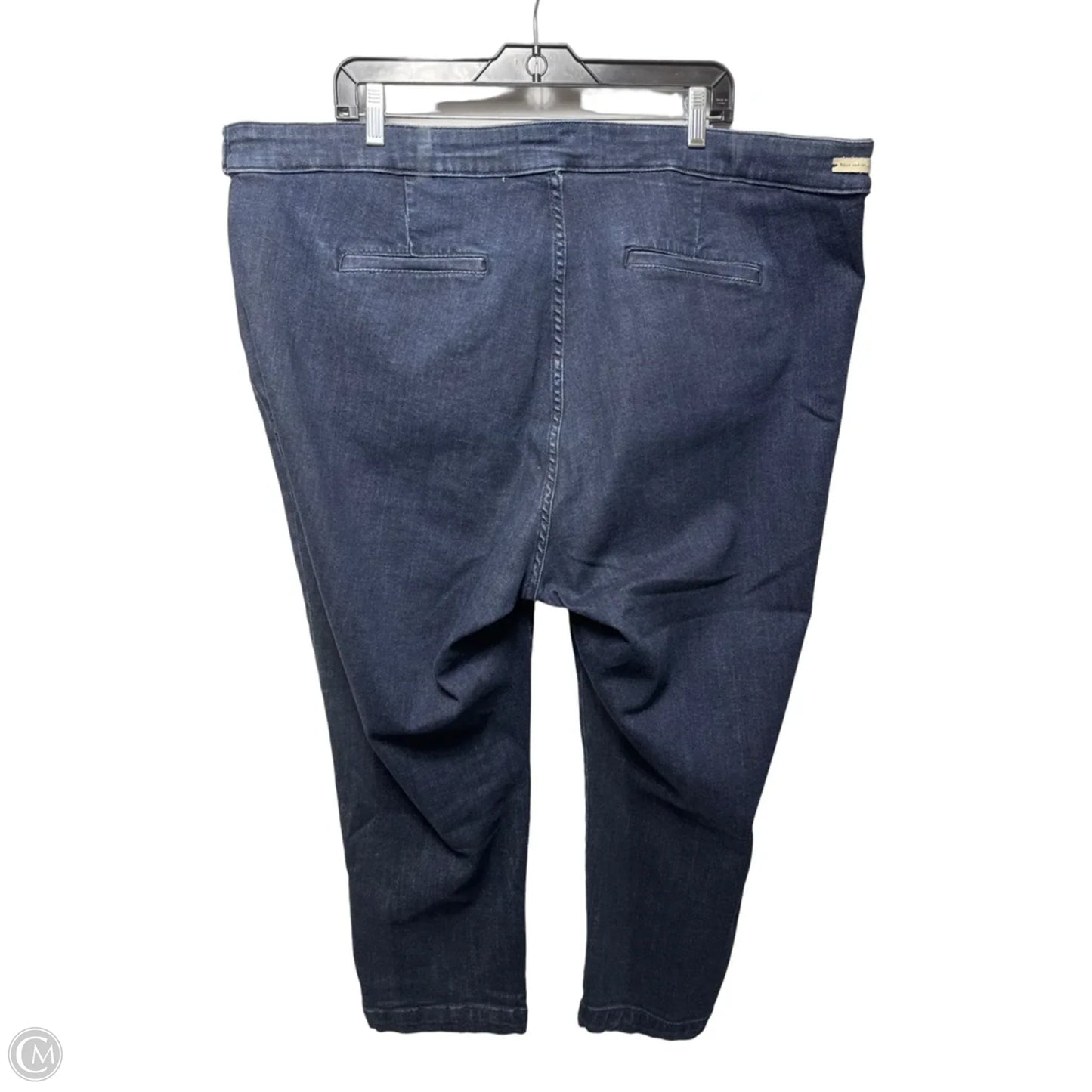 Jeans Straight By Pilcro In Blue Denim, Size: 26 (plus size)