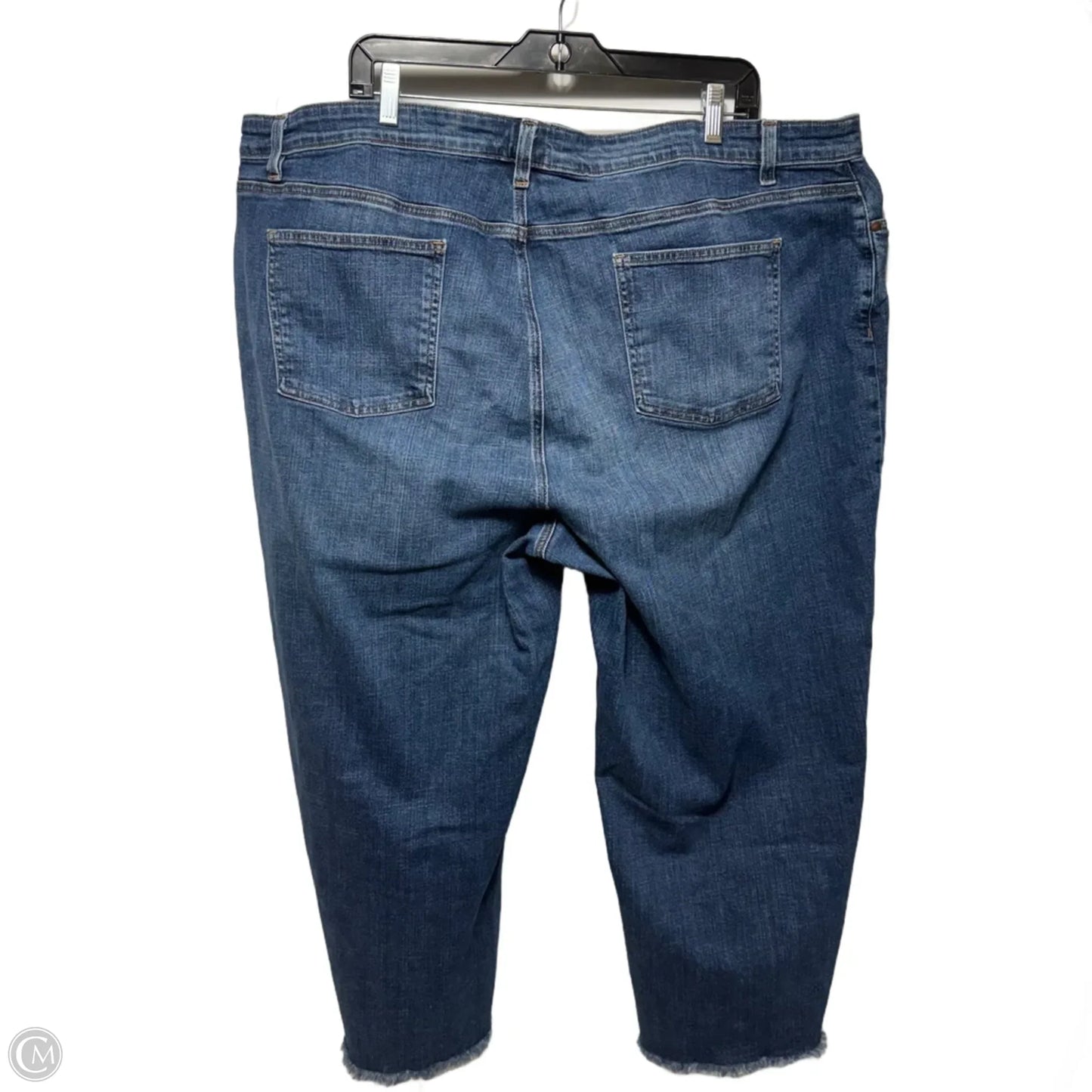 Jeans Boyfriend By Eileen Fisher In Blue Denim, Size: 22