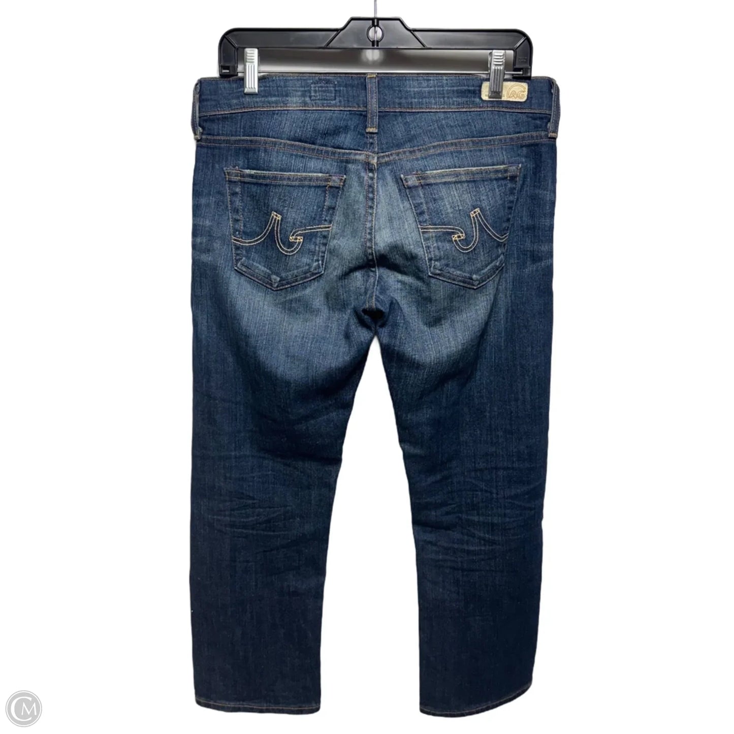 Tomboy Crop Jeans Cropped By Adriano Goldschmied In Blue Denim, Size: 6