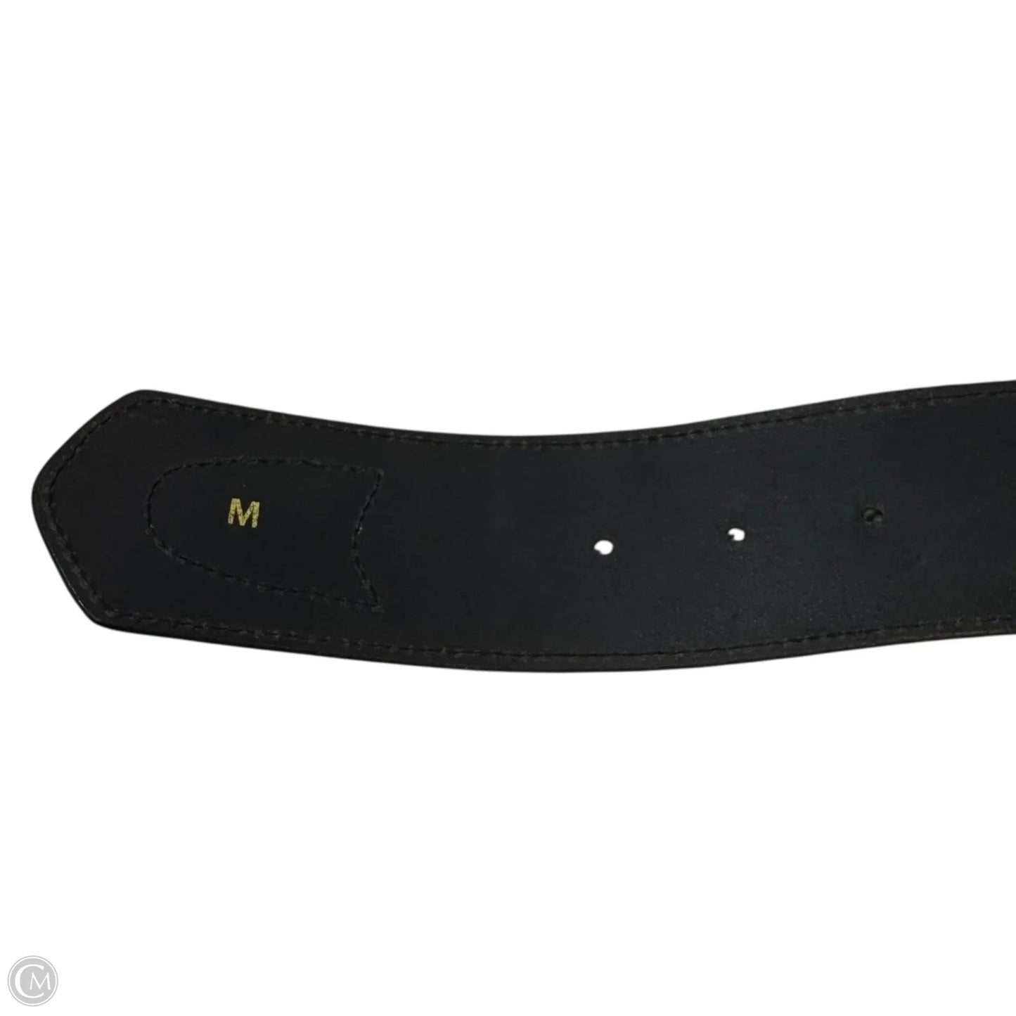 Vintage Thick Belt Leather By Saks Fifth Avenue, Size: Medium