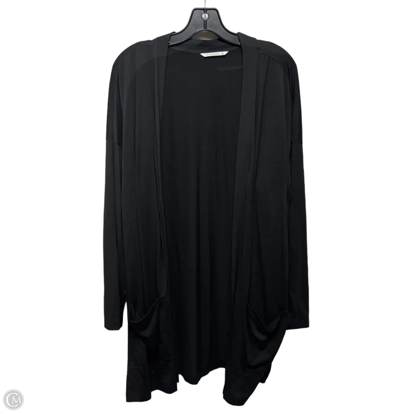 Cardigan By Port Authority In Black, Size: 4x