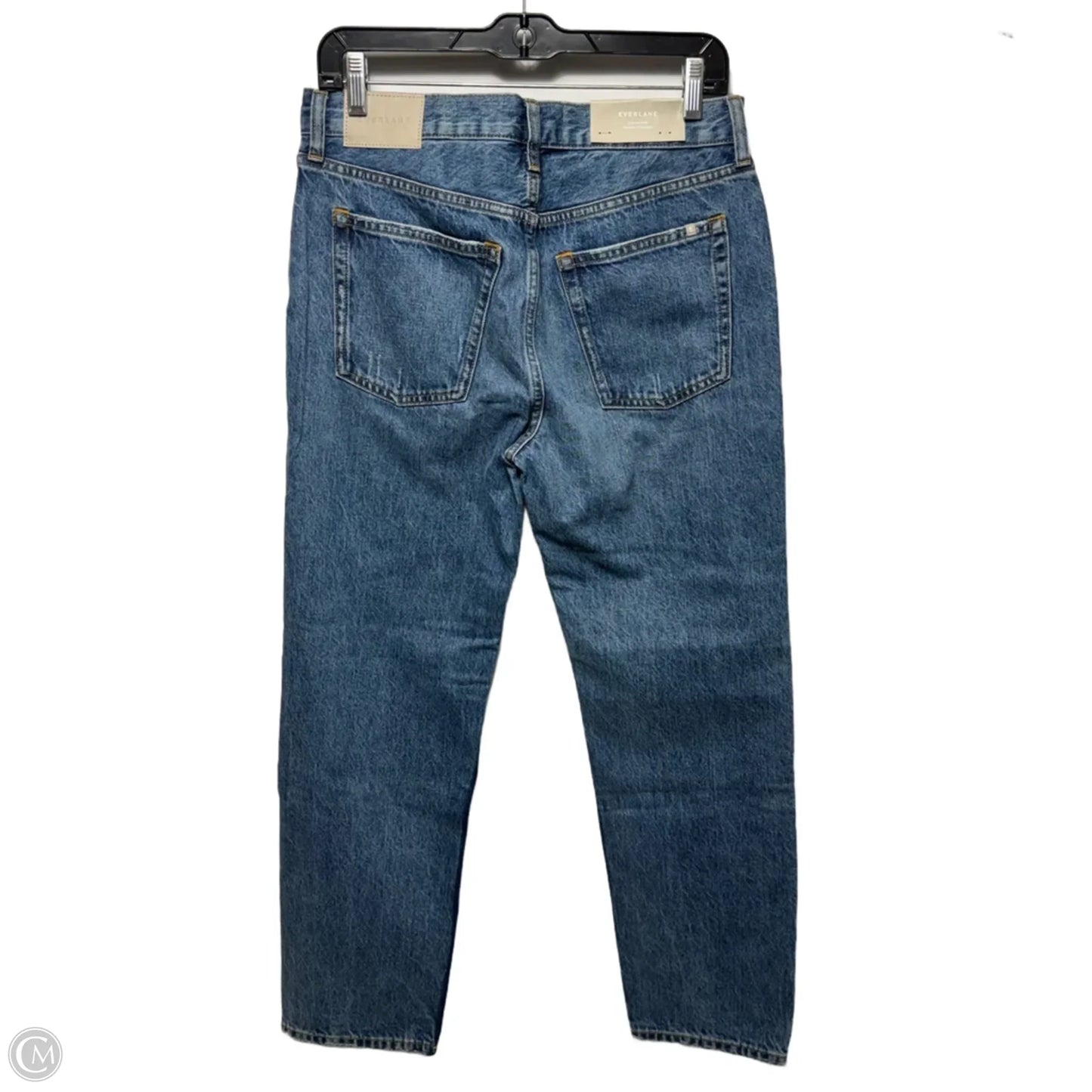 Relaxed Jeans Straight By Everlane In Blue Denim, Size: 2