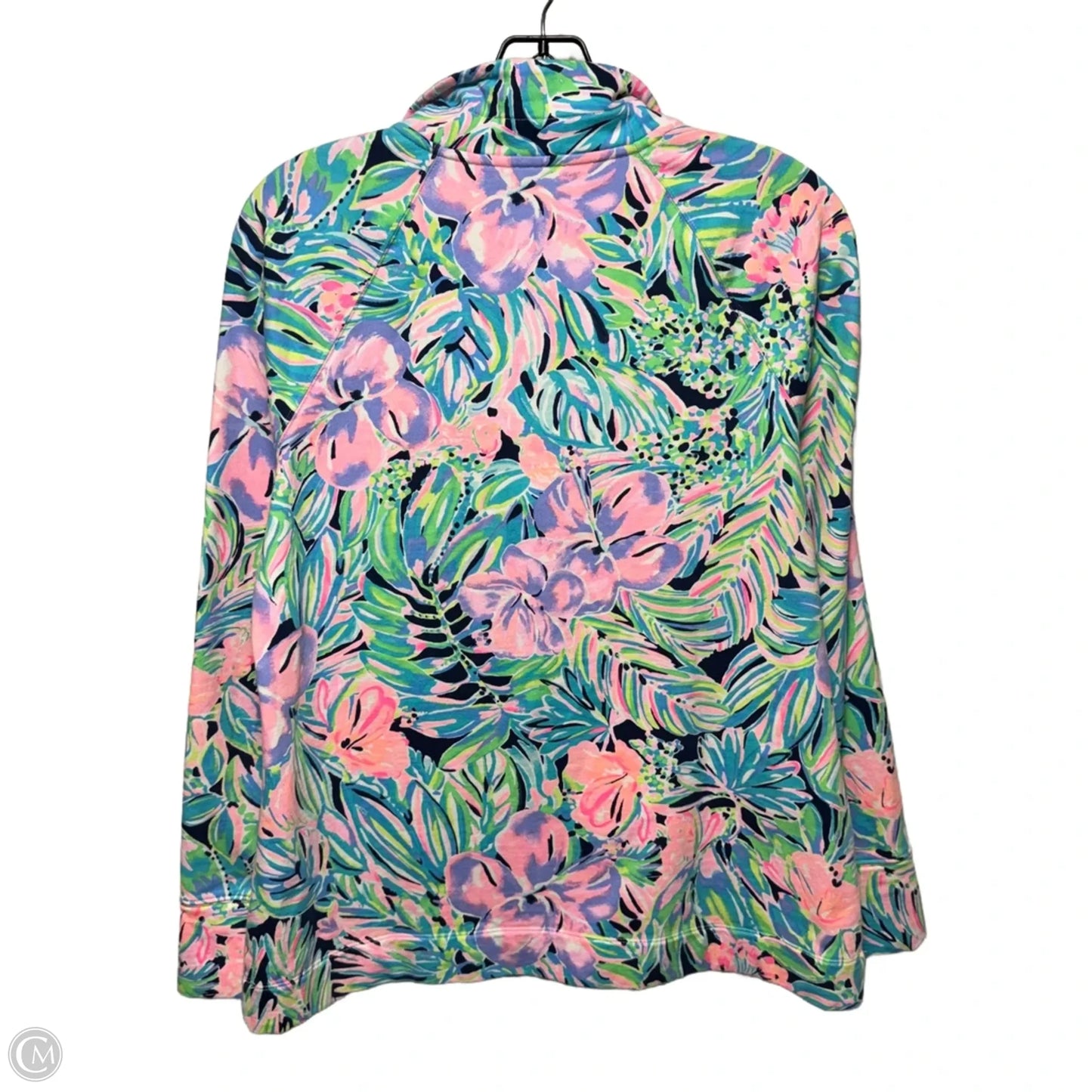 Jacket Designer By Lilly Pulitzer In Tropical Print, Size: M