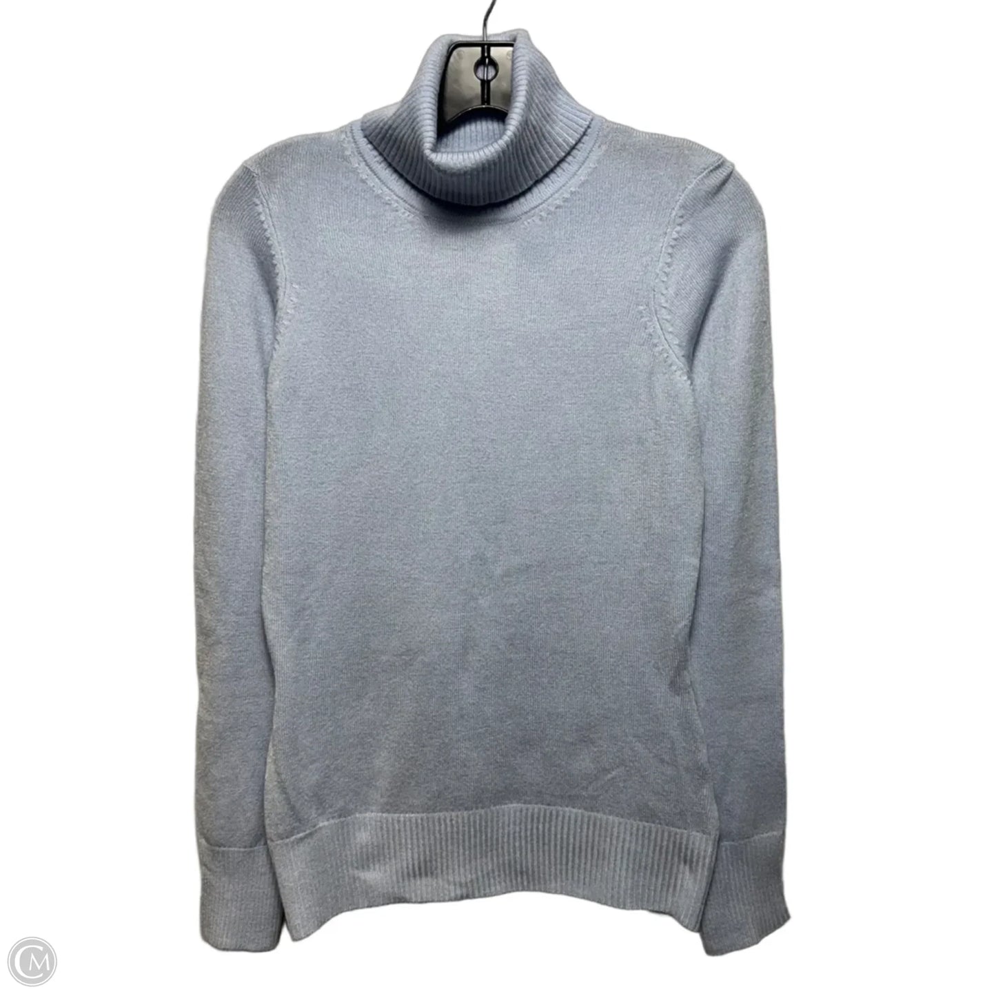 Turtle Neck Sweater By French Connection In Blue, Size: S