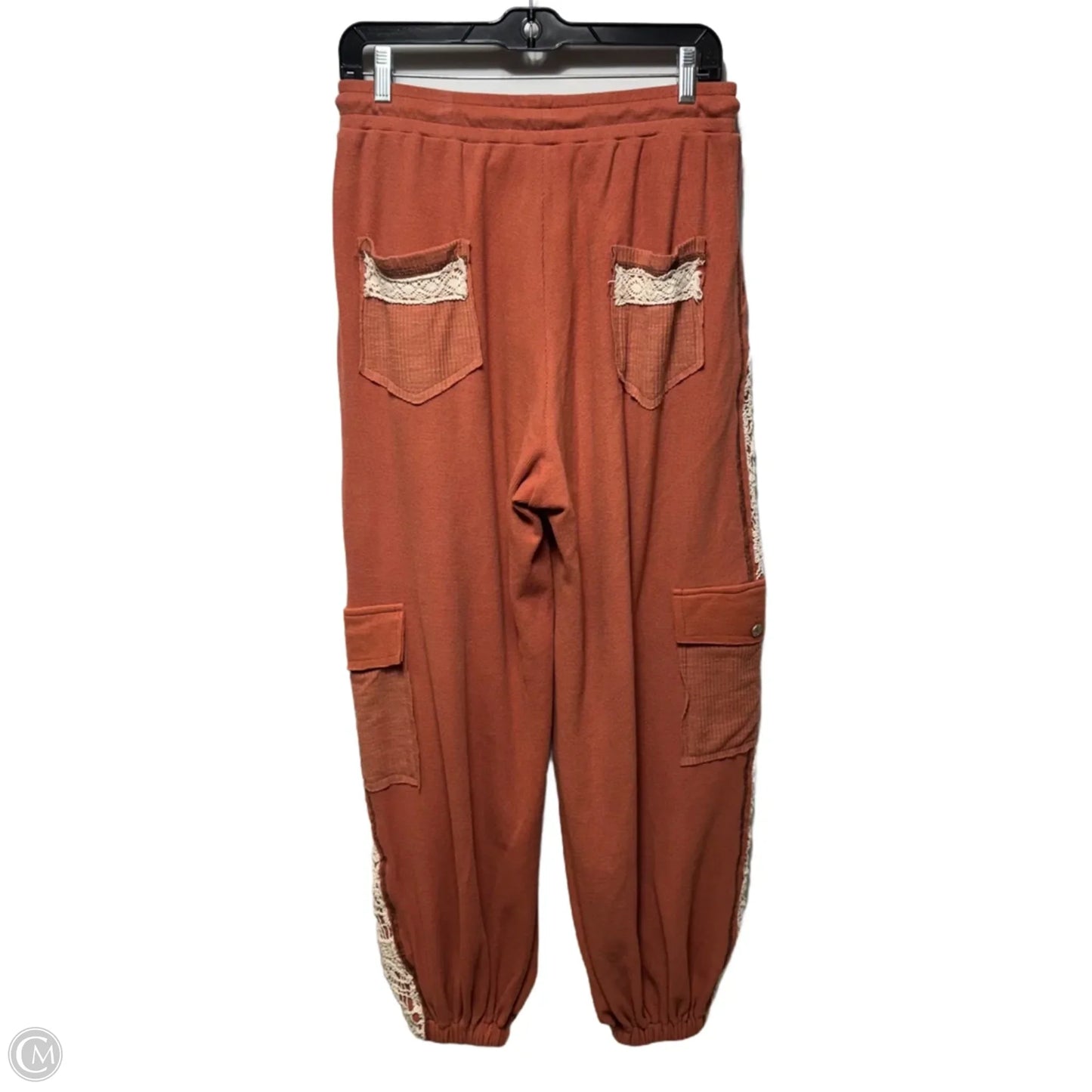 Pants Joggers By Pol In Orange, Size: S