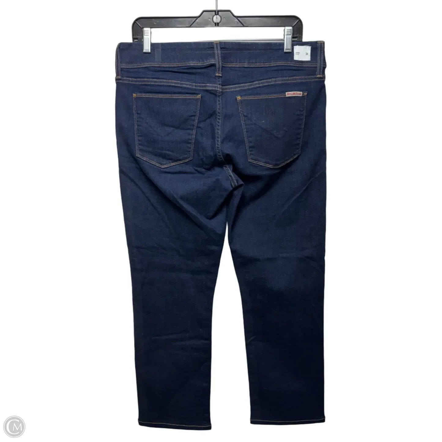 Jeans Straight By Hudson In Blue Denim, Size: 12