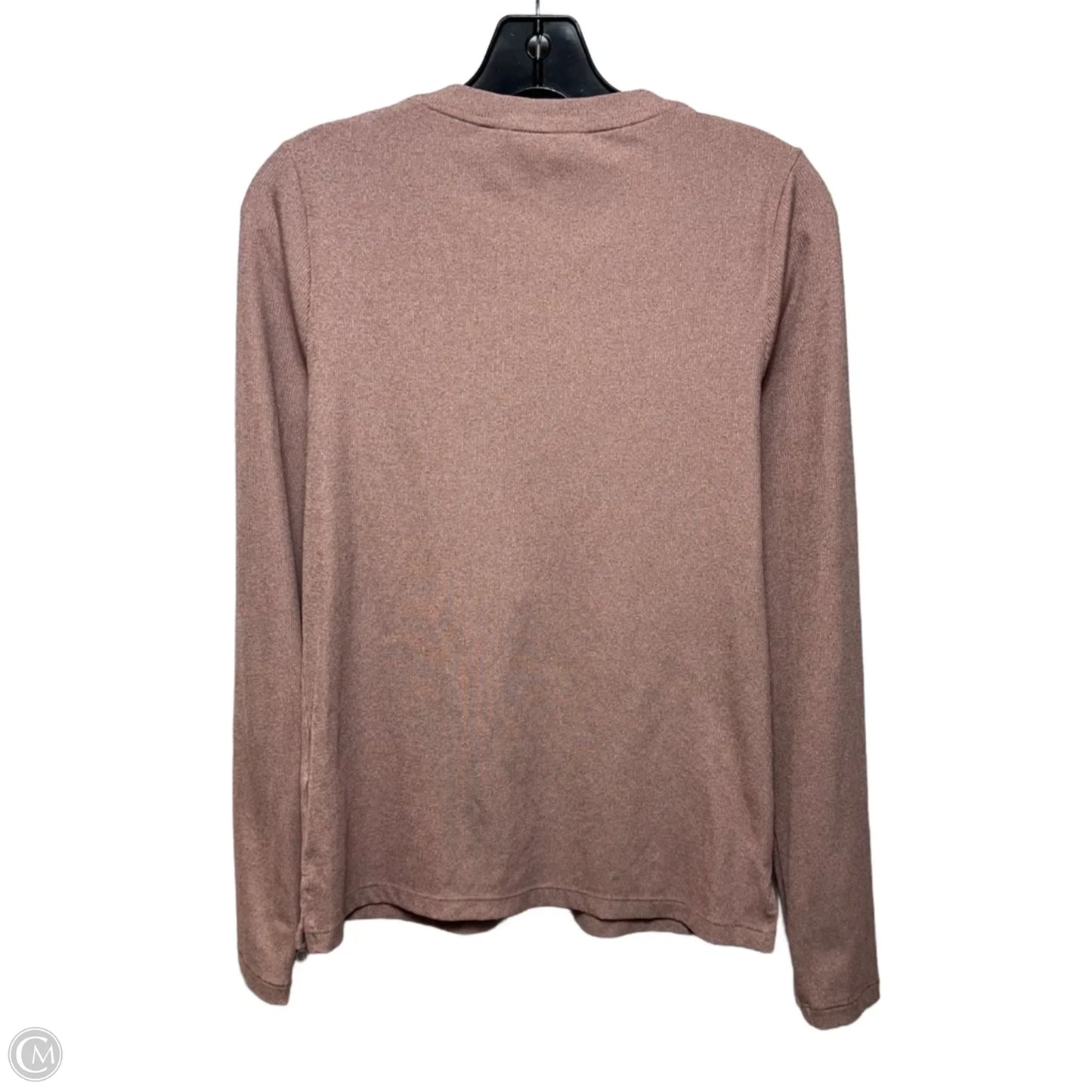 Top Long Sleeve By Athleta In Pink, Size: M