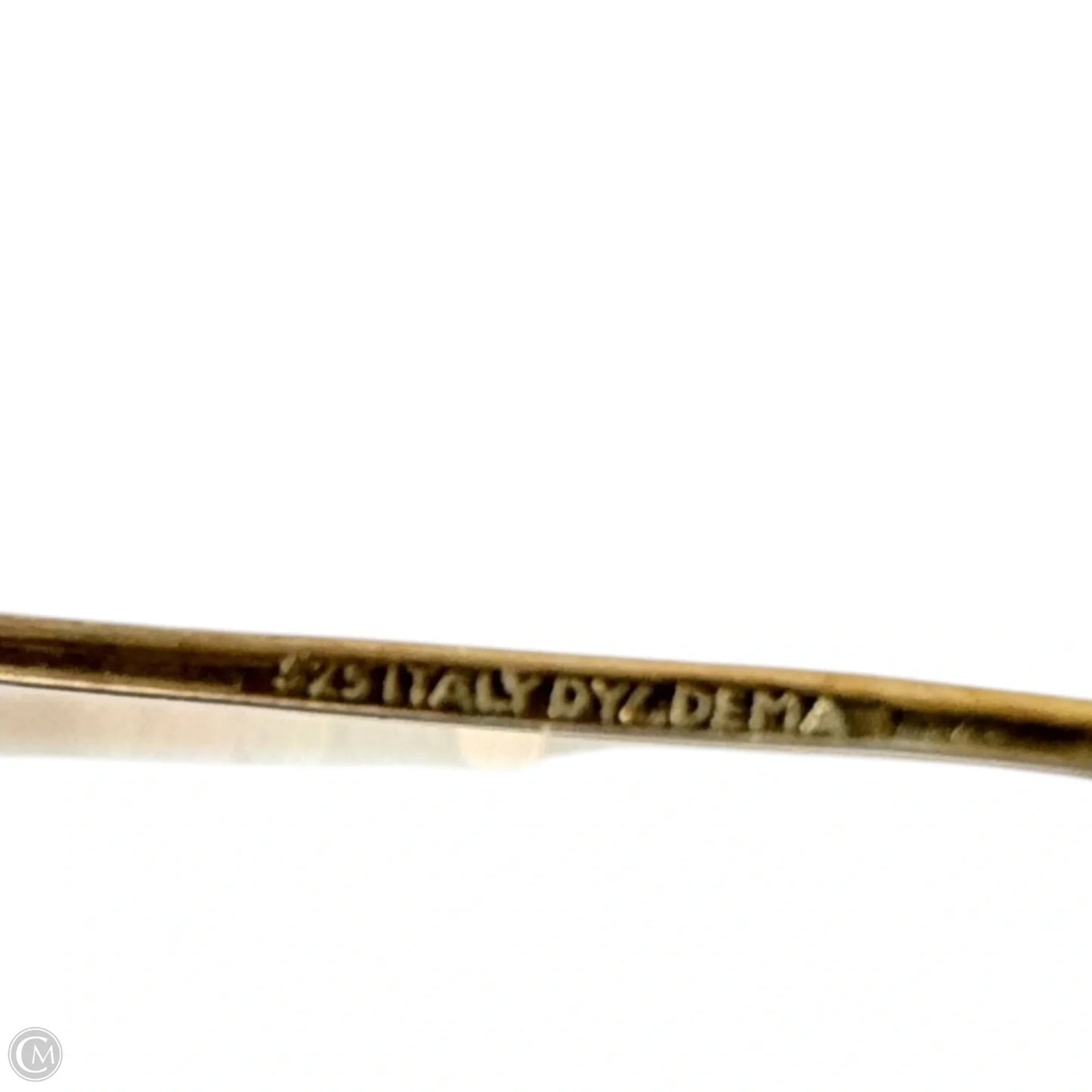 Italian Gold Over Earrings Sterling Silver Diamond Cut 1mm Hoop Earrings By Dyadema
