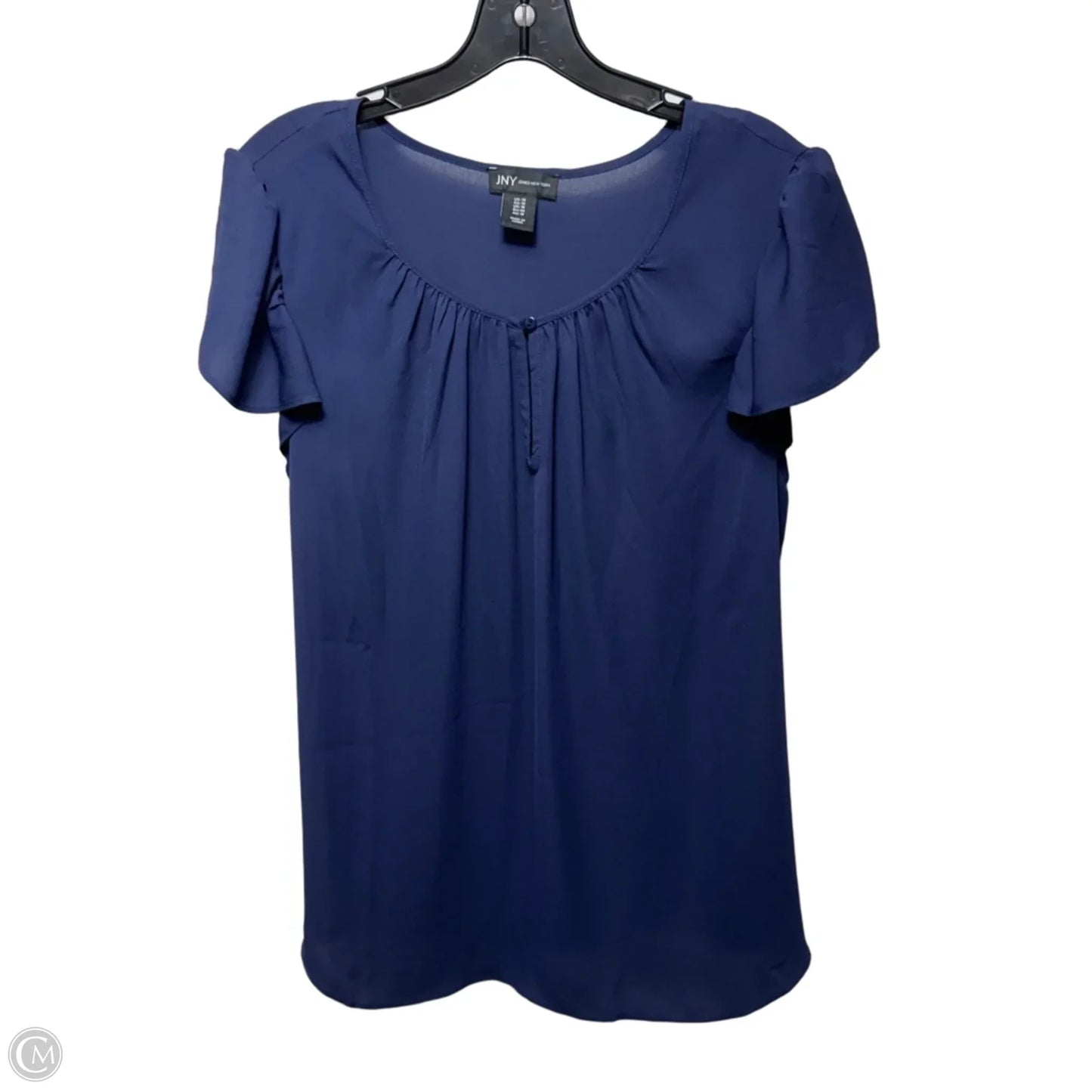 Top Sleeveless By Jones New York In Navy, Size: 1x