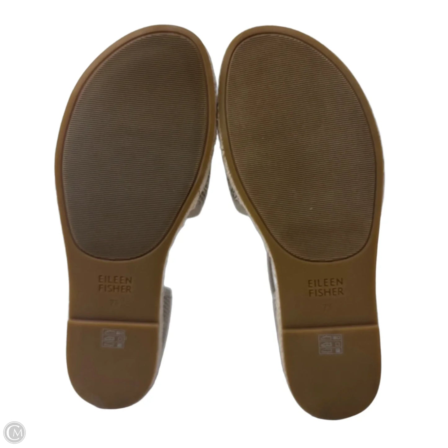 Mews Mesh Slip On Shoes Flats By Eileen Fisher In Tan, Size: 7.5