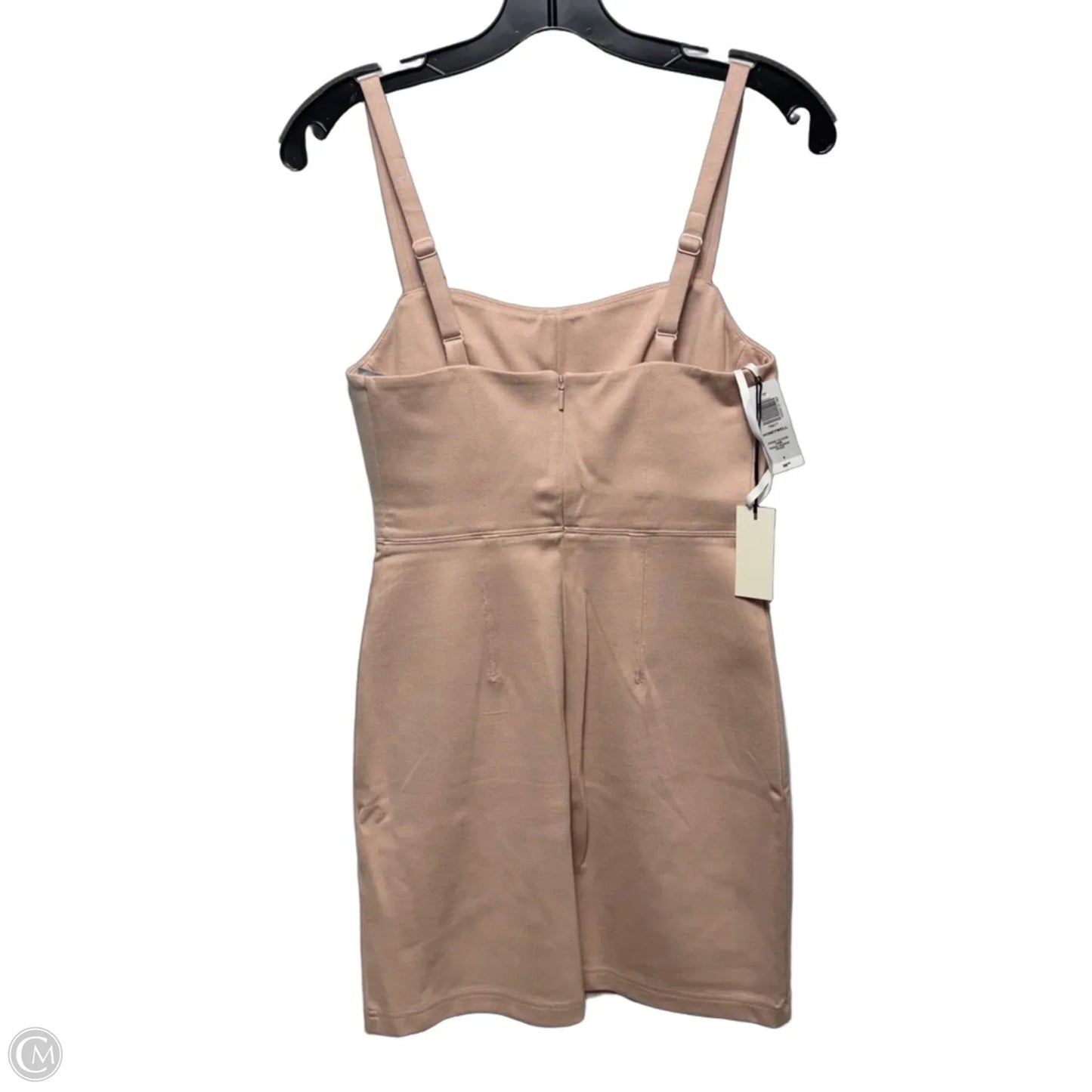 Honeywell Mini Dress By Babaton In Beige, Size: 4