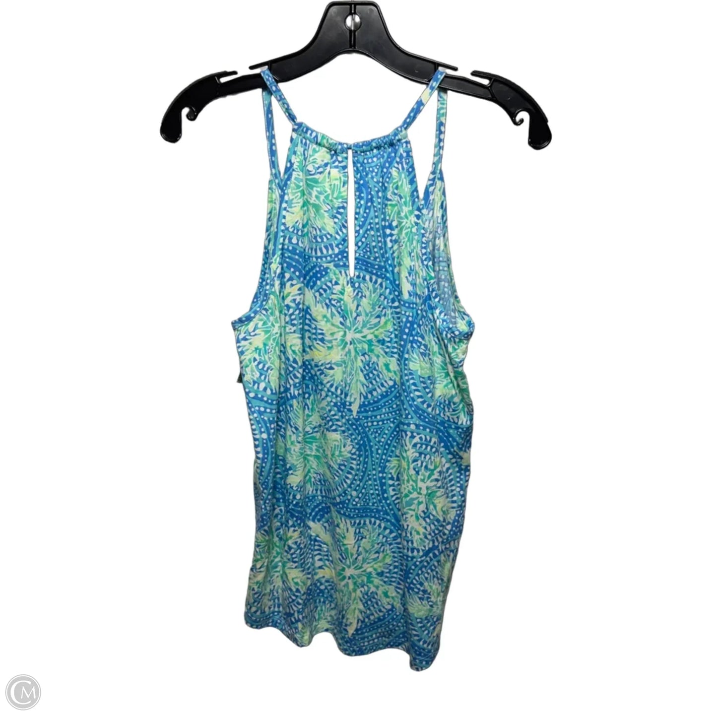 Lacy Tank Top Sleeveless Designer By Lilly Pulitzer In Tropic Like It's Hot, Size: S