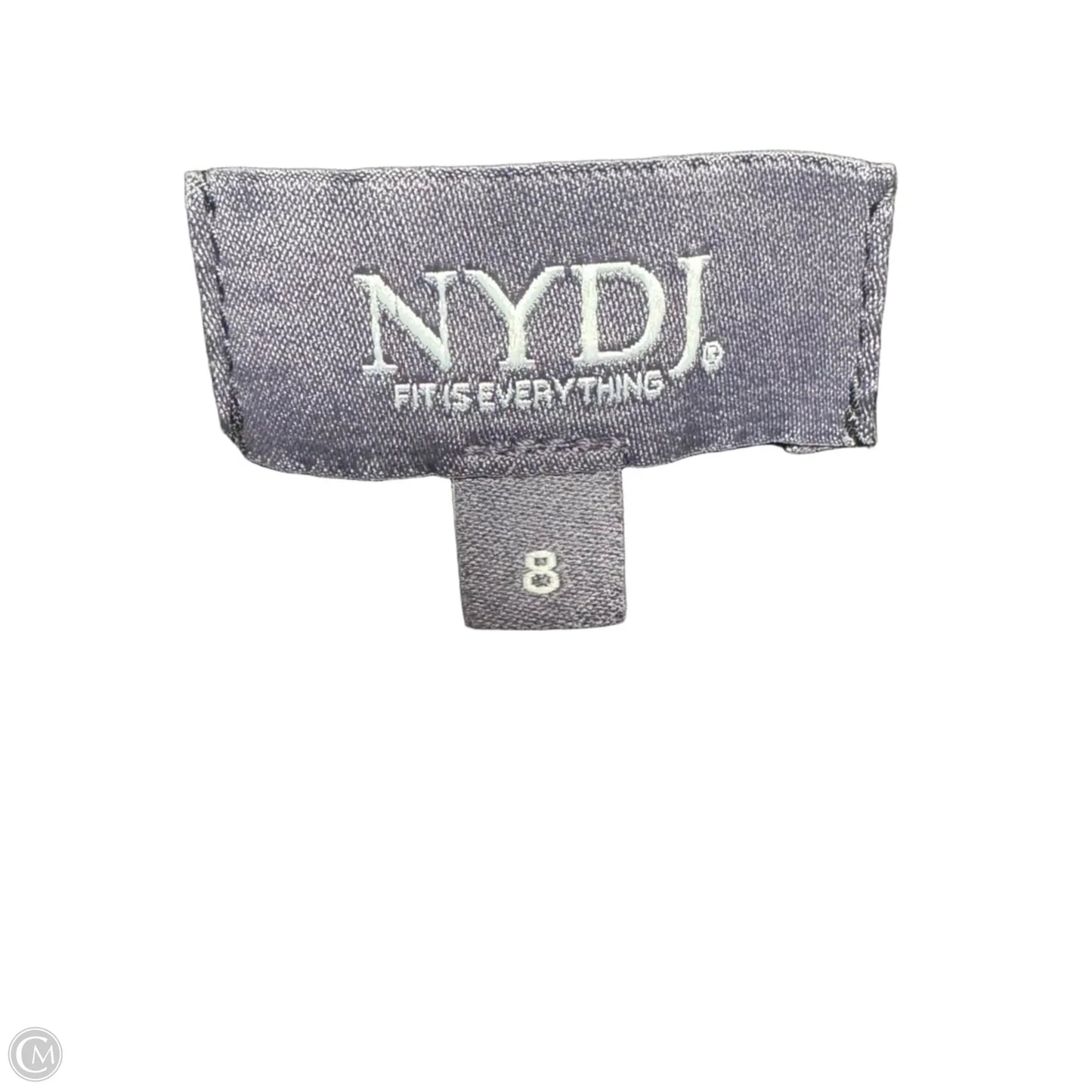 Jeans Straight By Not Your Daughters Jeans In Black, Size: 8