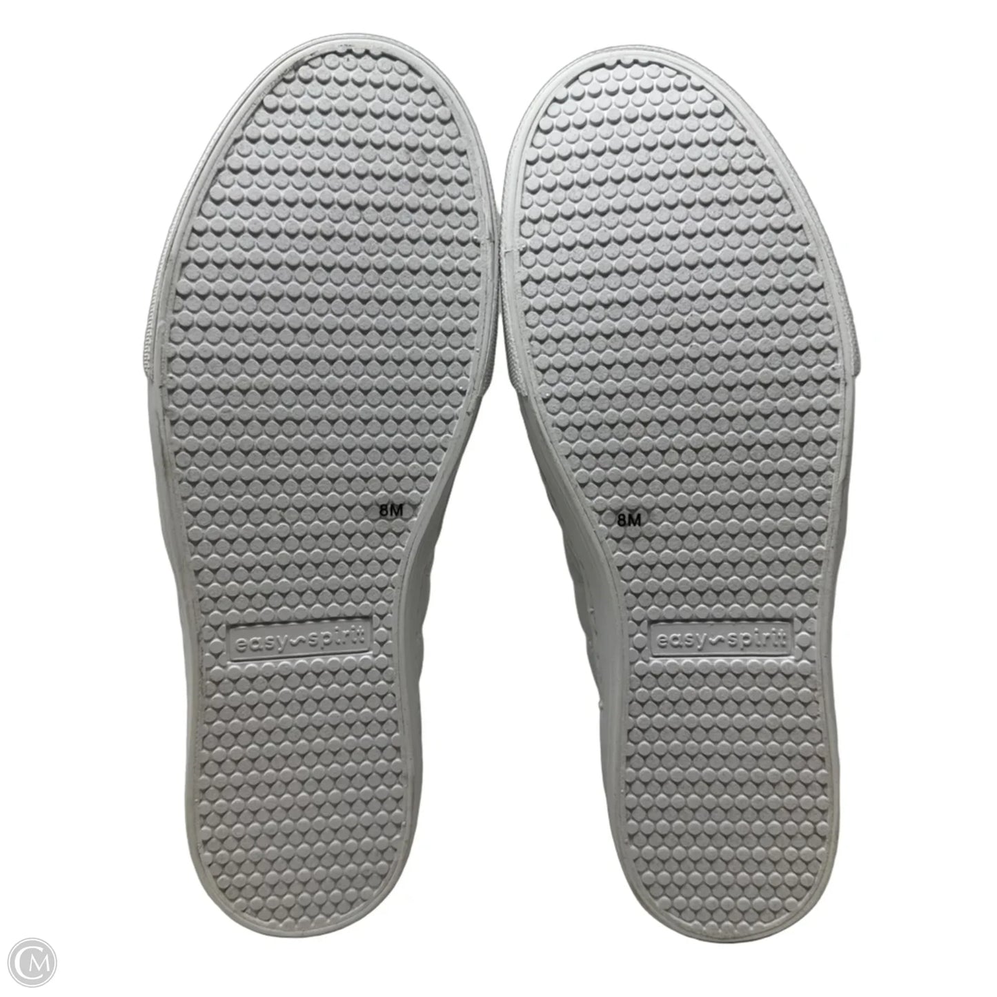 Quilted Slip On Shoes Sneakers By Easy Spirit In White, Size: 8
