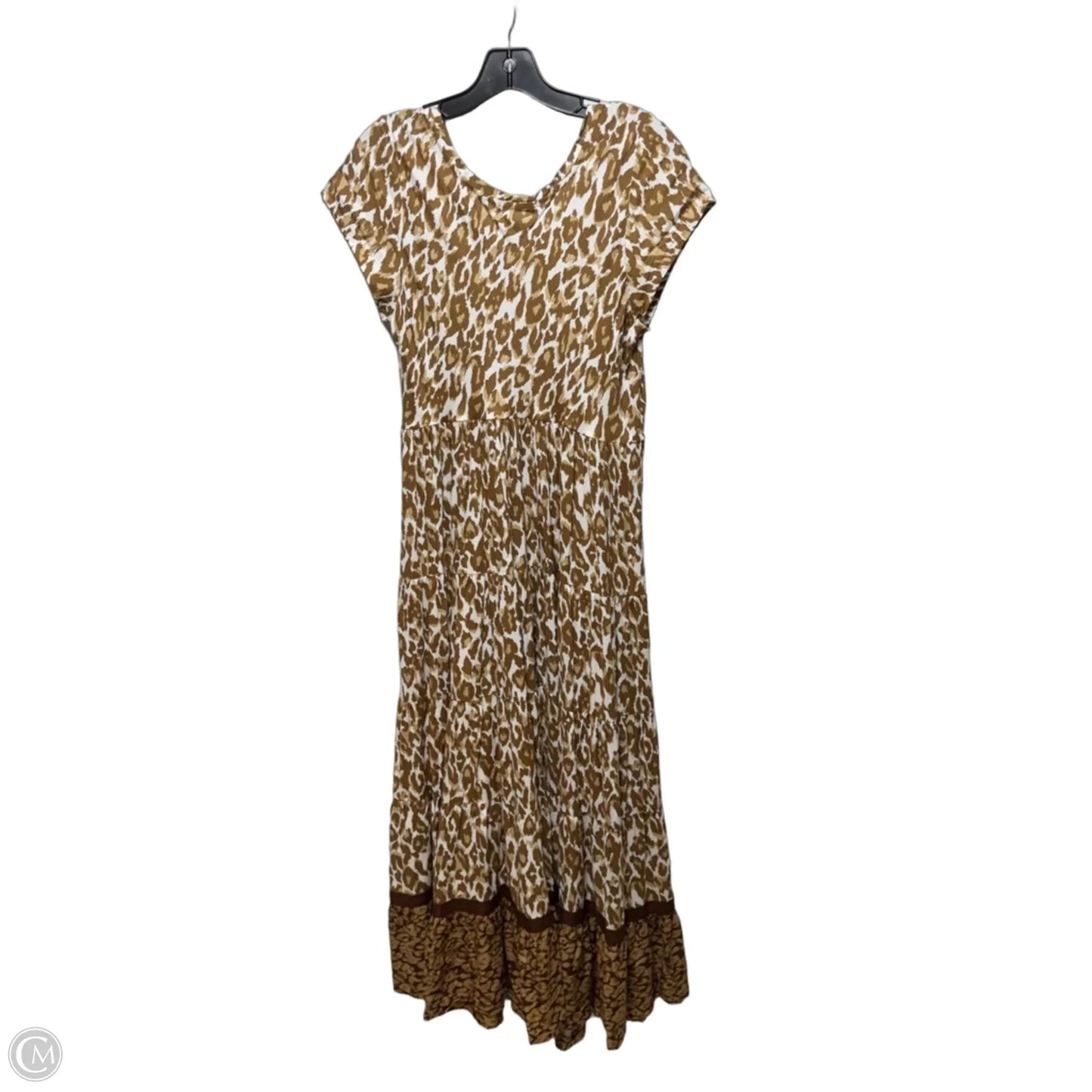 Dress Casual Maxi By Soft Surroundings In Animal Print, Size: S