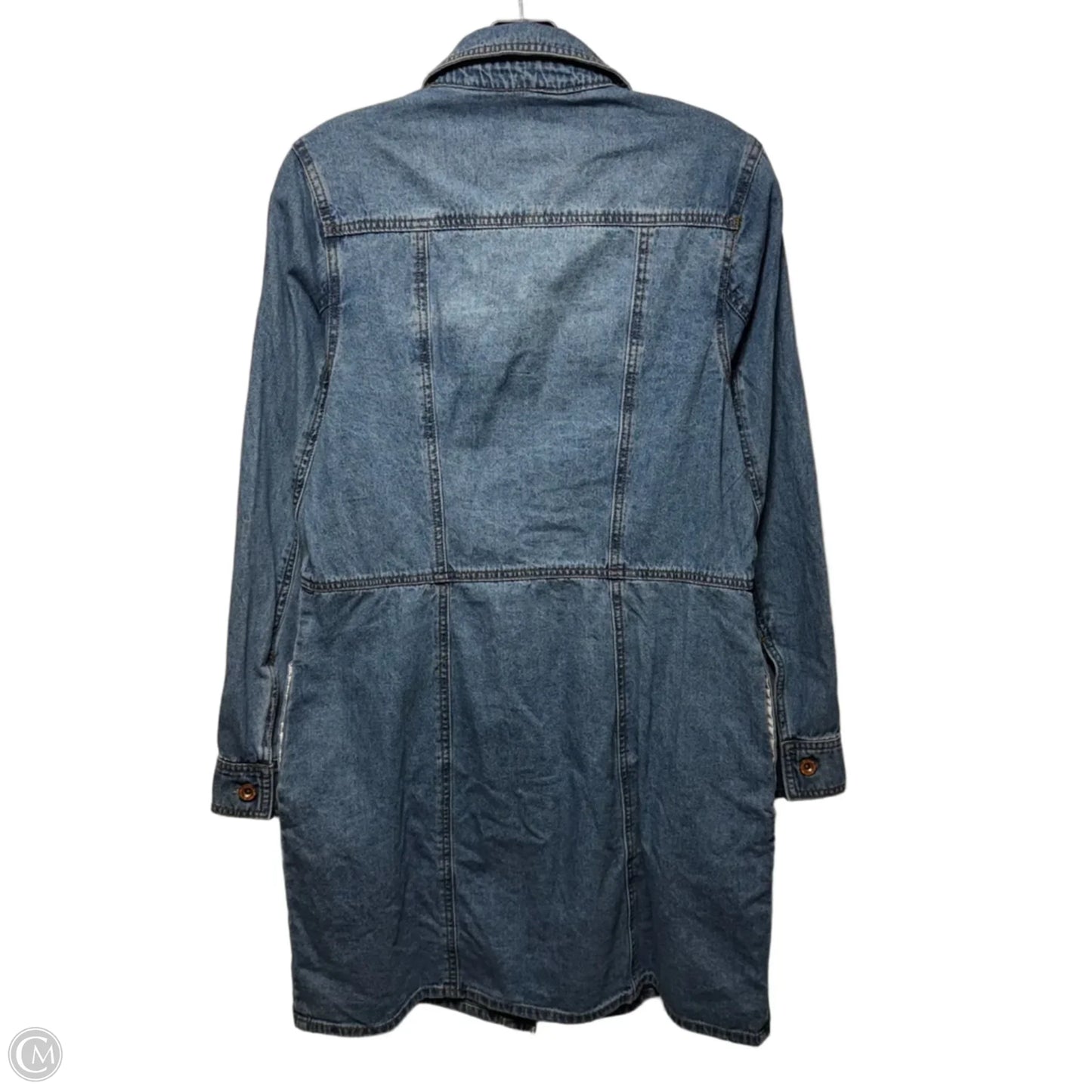 Dress Designer By Frye In Blue Denim, Size: M