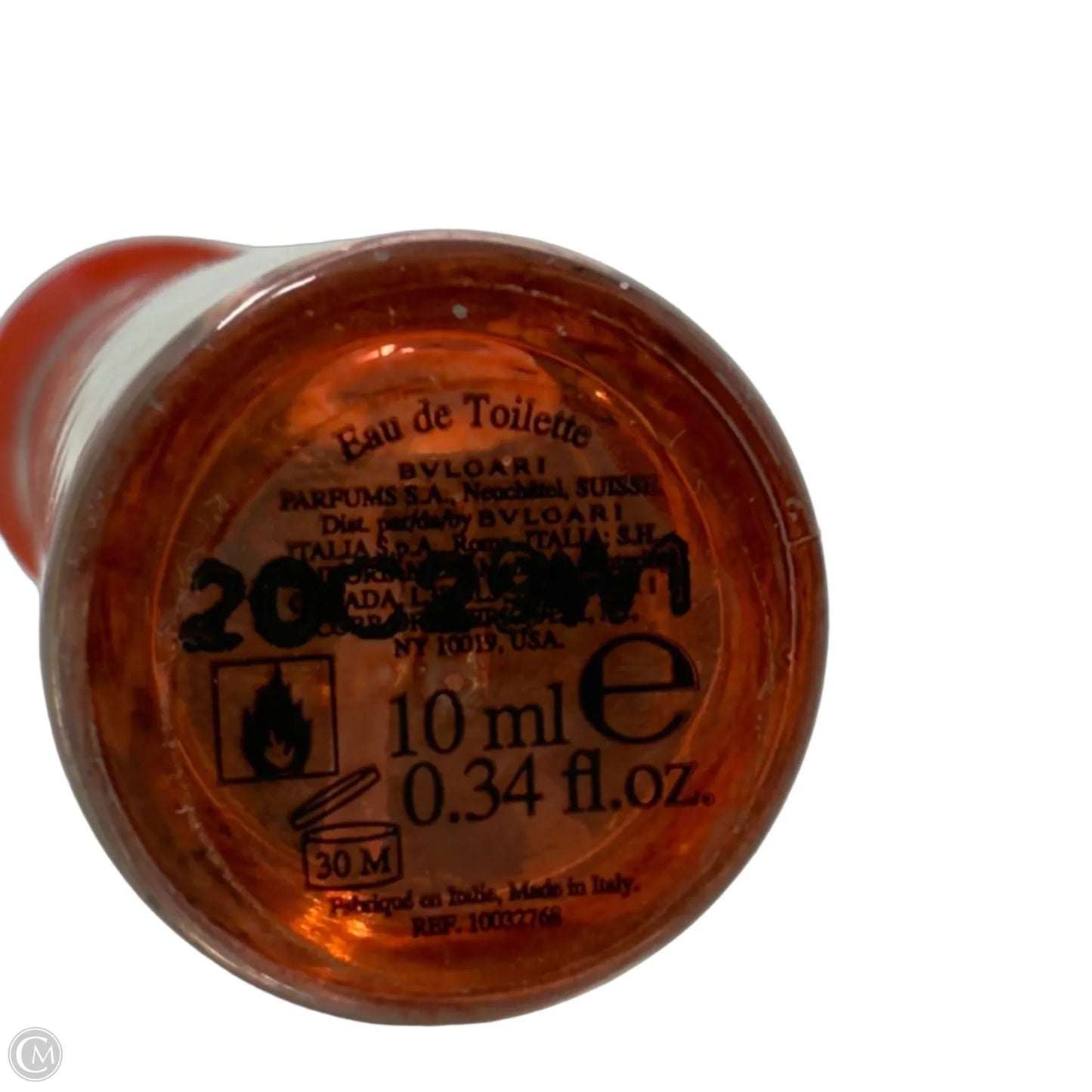 Au Thé Rouge Eau Parfumée 10 ml By Bulgari, Size: