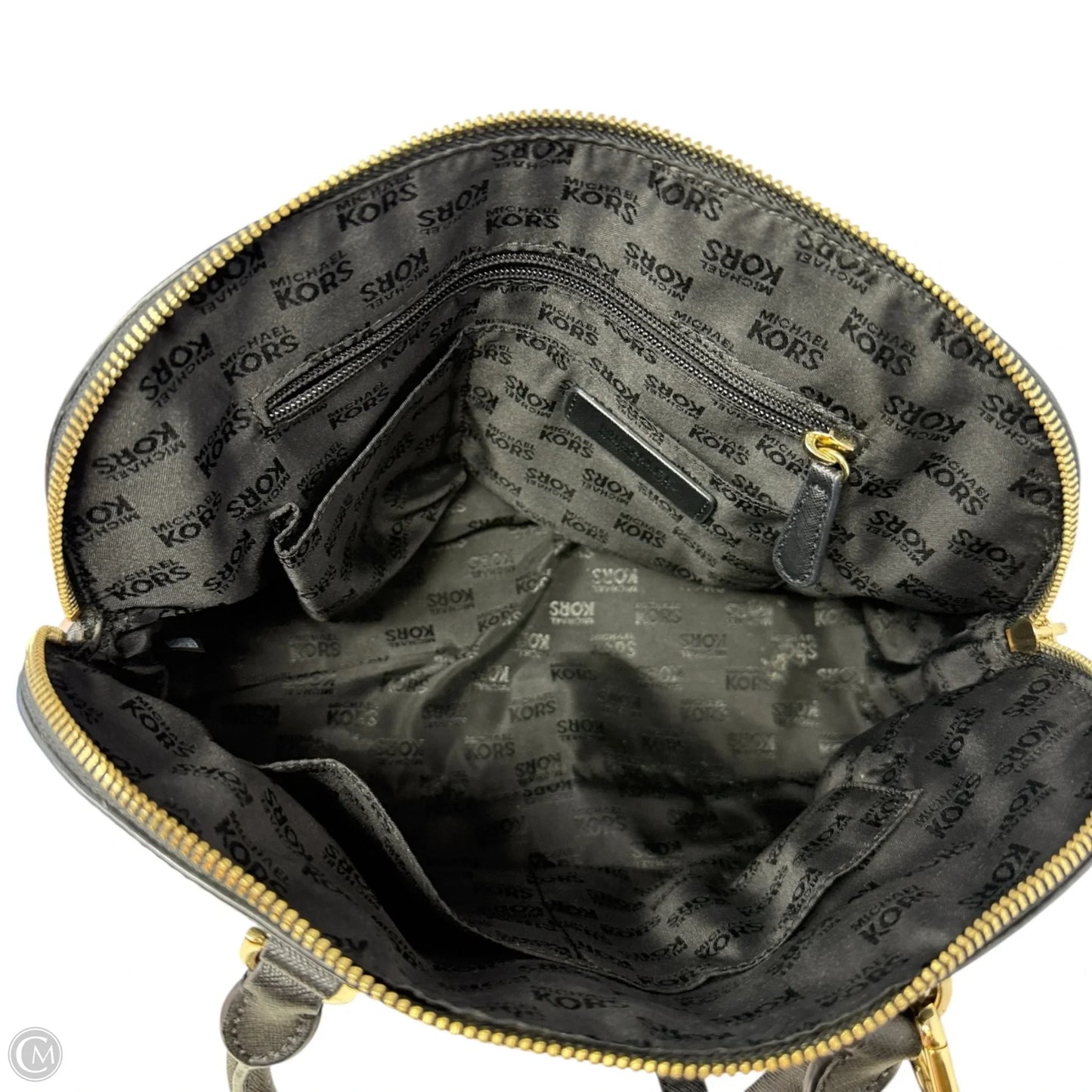Cindy Saffiano Leather Dome Satchel By Michael By Michael Kors, Size: Medium