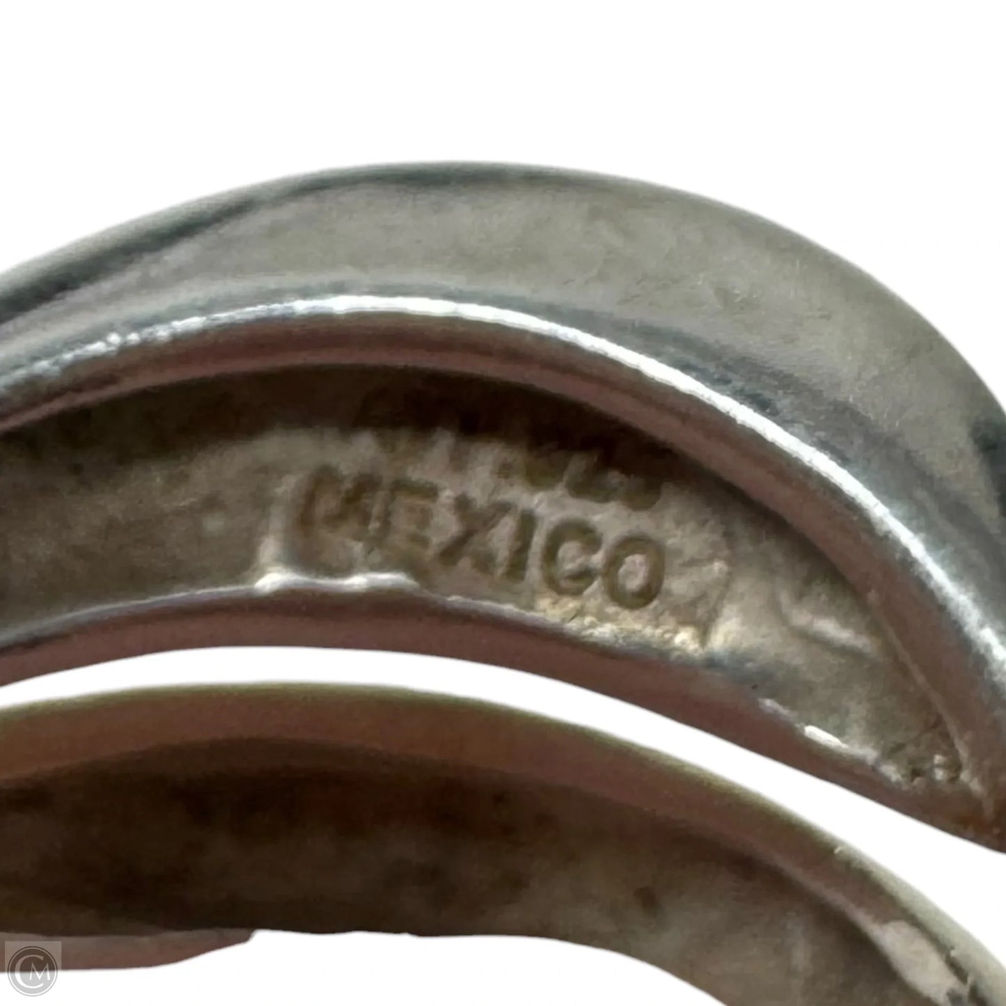 Mexican Bypass Ring Sterling Silver, Size: 8