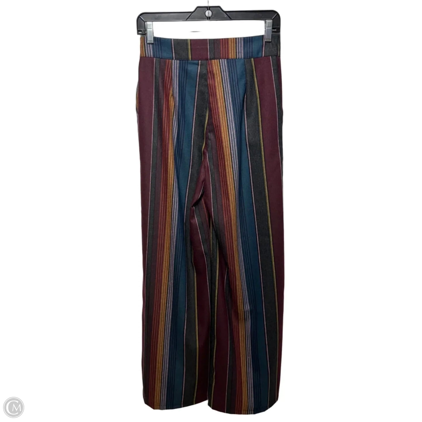 Pants Wide Leg By Johanna Paris In Striped Pattern, Size: S