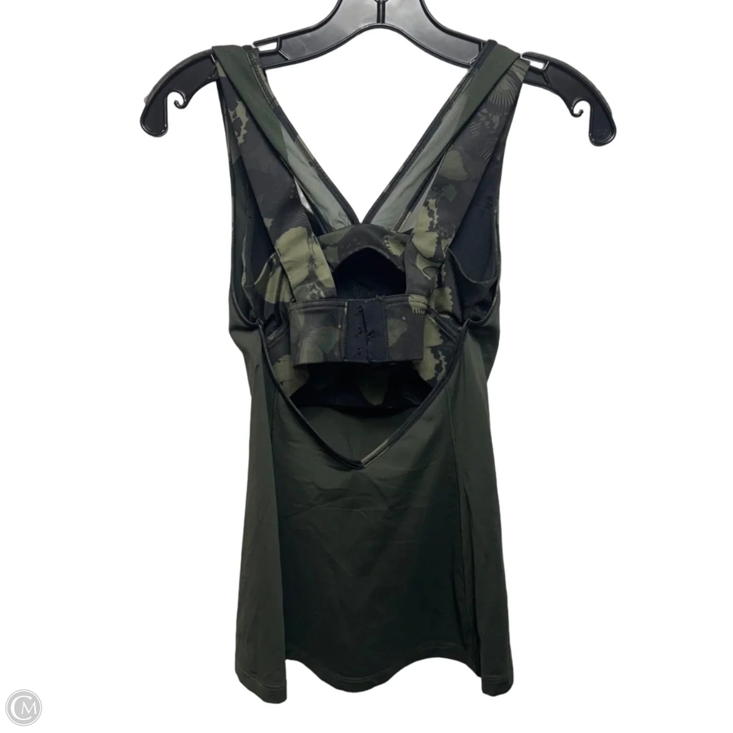 Layered Athletic Tank Top By Lululemon In Green, Size: 4