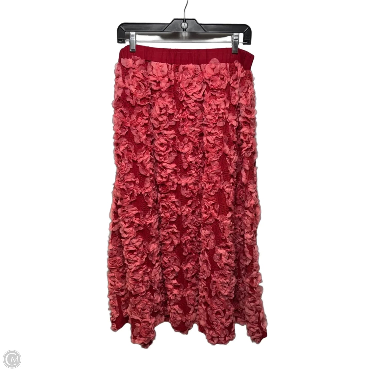 Skirt Maxi By Blue Tassel In Pink & Red, Size: M ESTIMATED