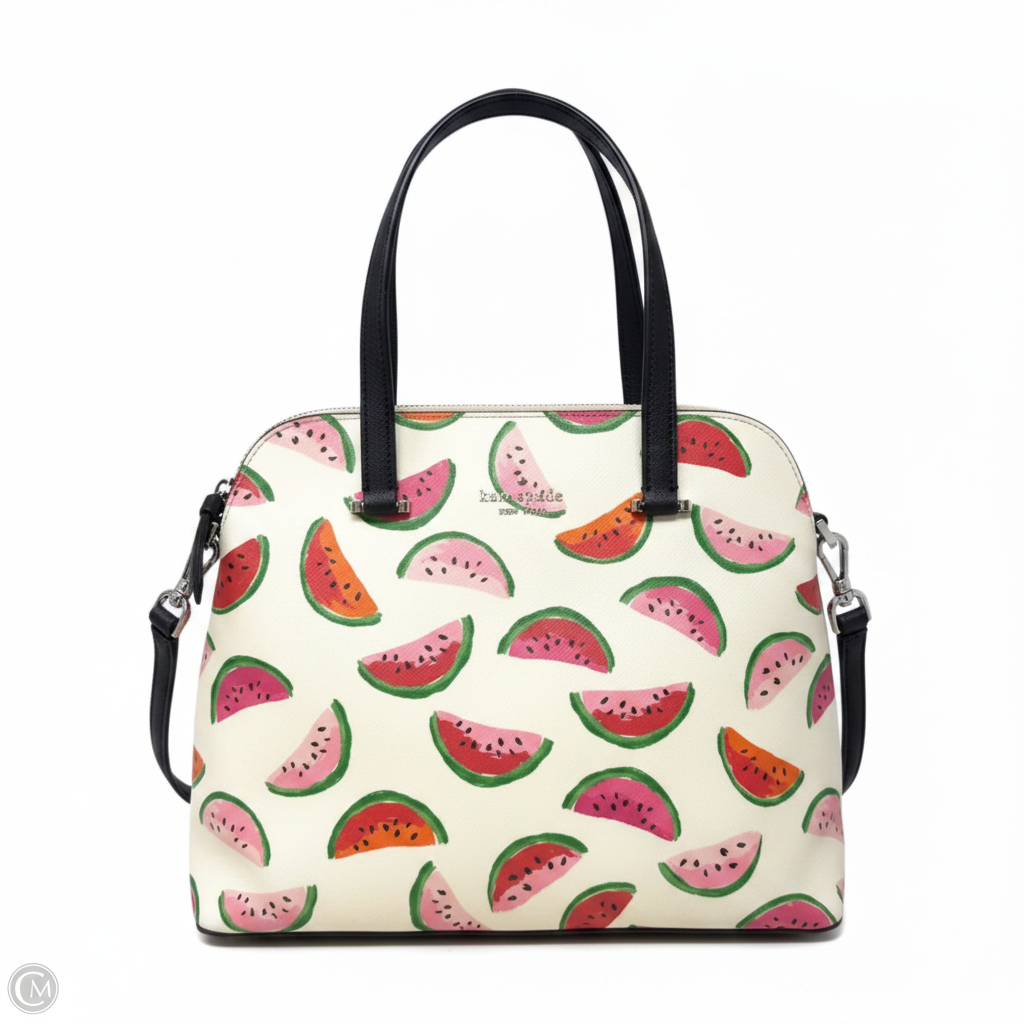 Maise Watermelon Dome Satchel Designer By Kate Spade, Size: Medium
