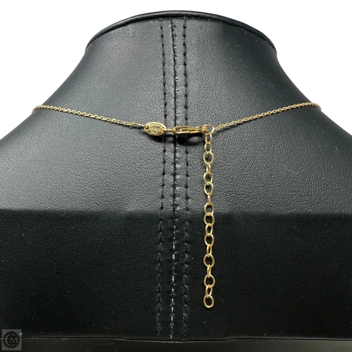 Bronze Open Heart Pendant Necklace By Dyadema Italy