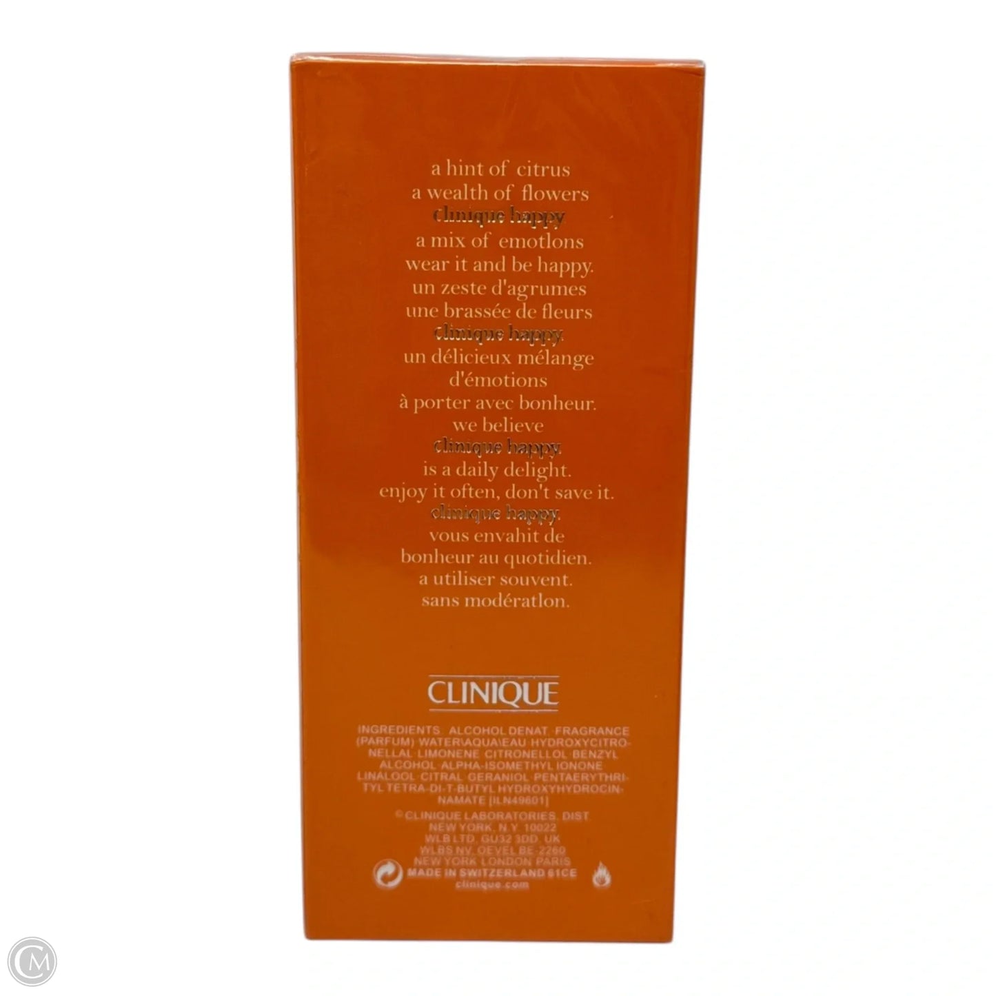 Happy Perfume Fragrance By Clinique, 100 ml
