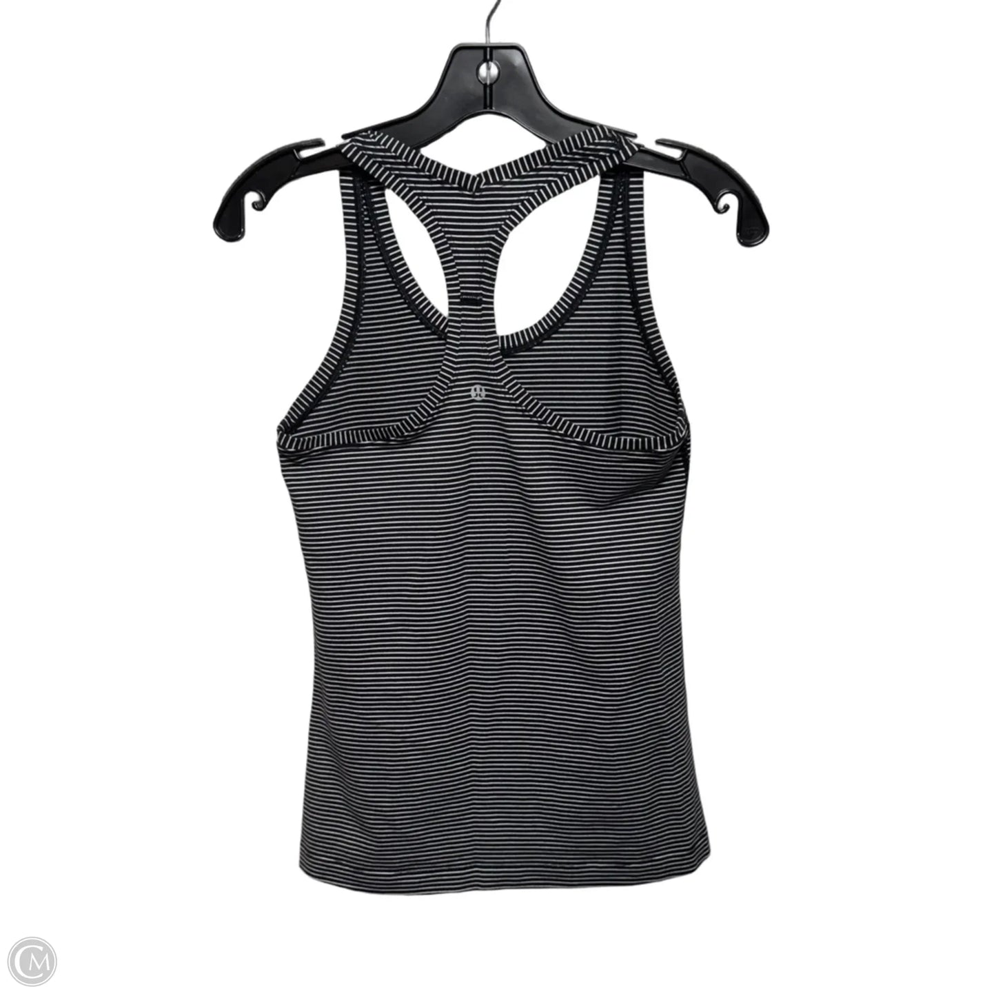 Athletic Tank Top By Lululemon In Striped Pattern, Size: M ESTIMATED