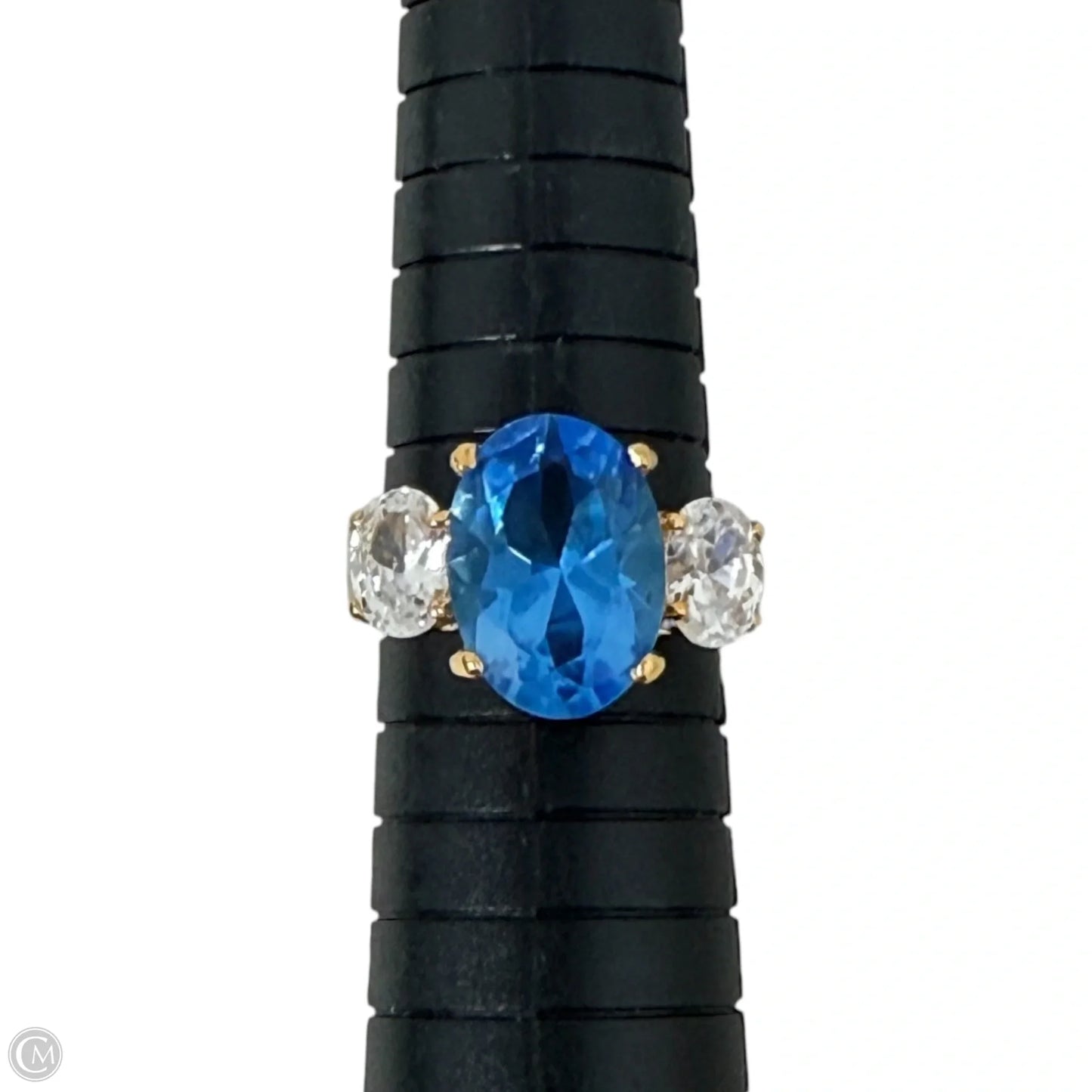 Three Stone Statement Ring, Size: 8.5