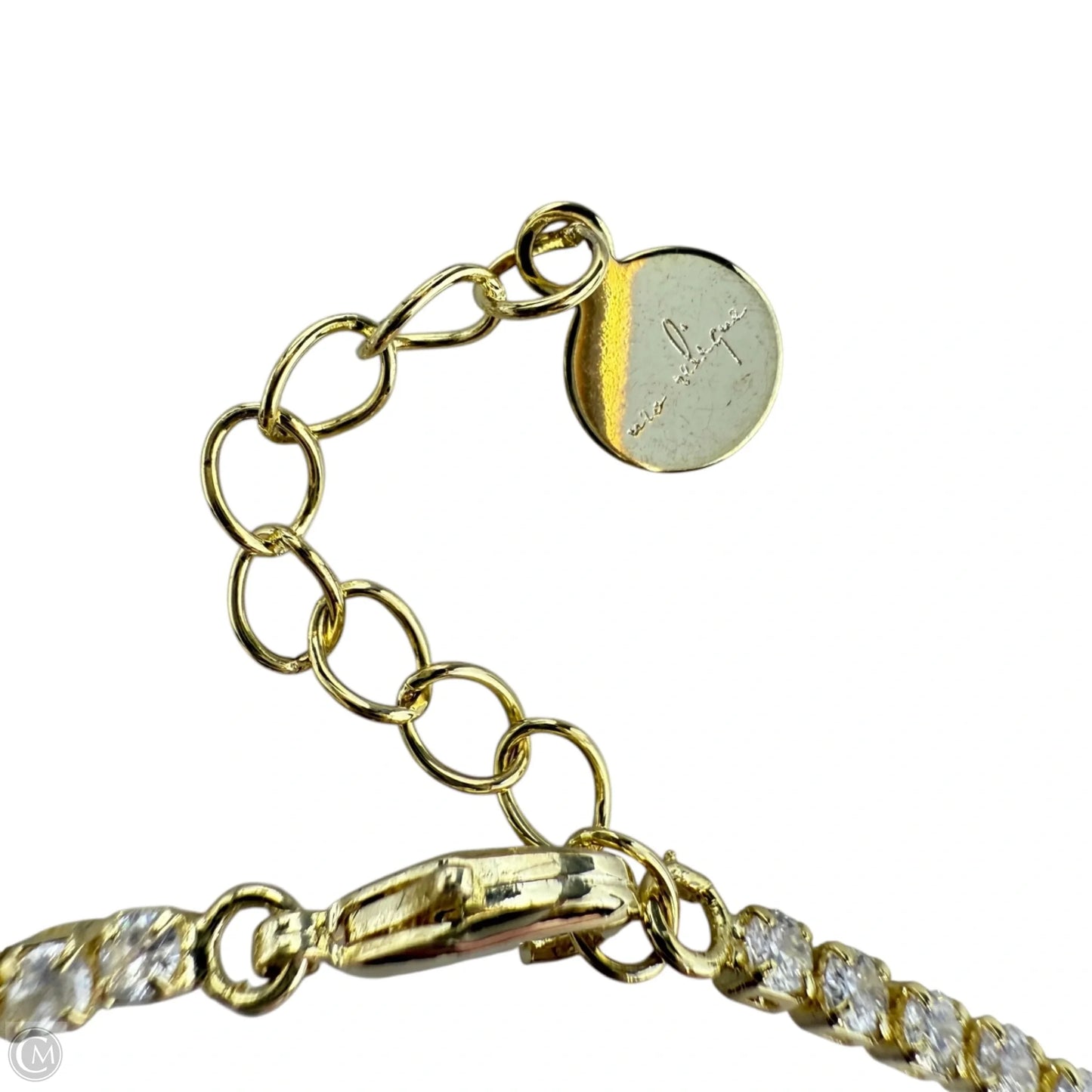 Pink Heart Tennis Bracelet By Neo Relique
