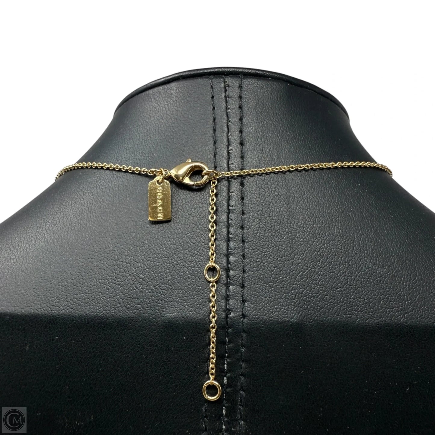 Signature Enamel Rondell Necklace Designer By Coach