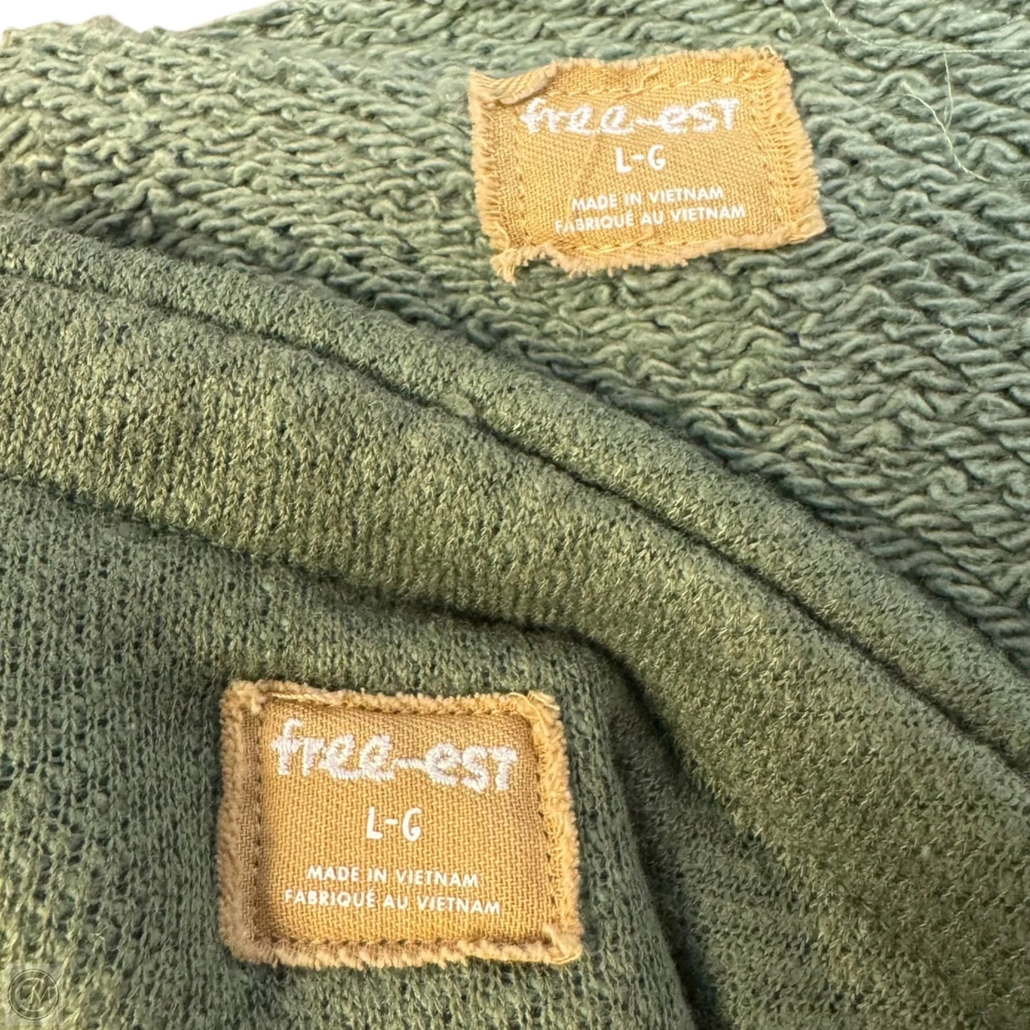 Sweatshirt & Skirt Matching Set By Free People In Green, Size: L