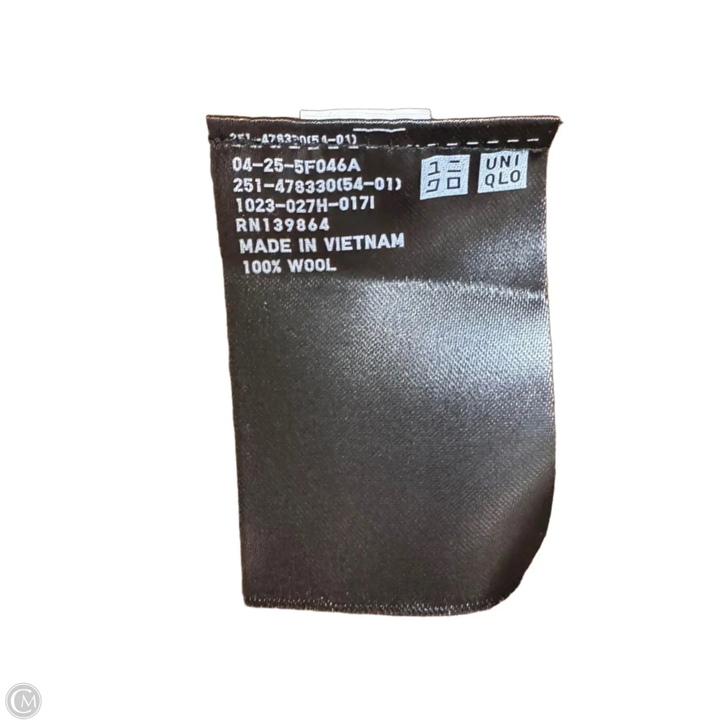 Wool Sweater By Uniqlo In Brown, Size: M