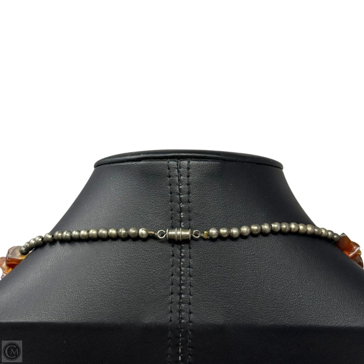 Carnelian Agate Chip Beaded Necklace