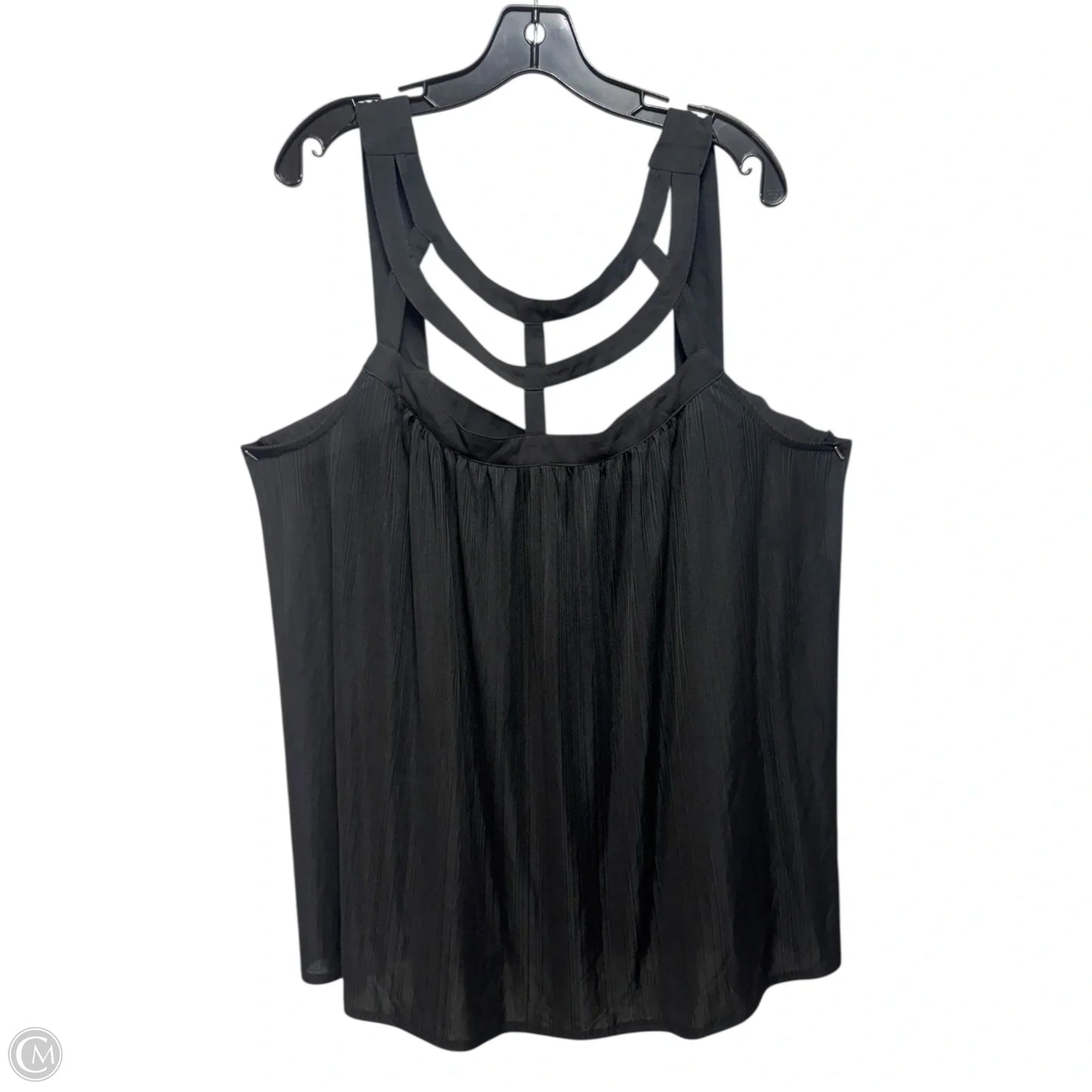 Studio Knit Strappy Swing Tank By Torrid In Black, Size: 4