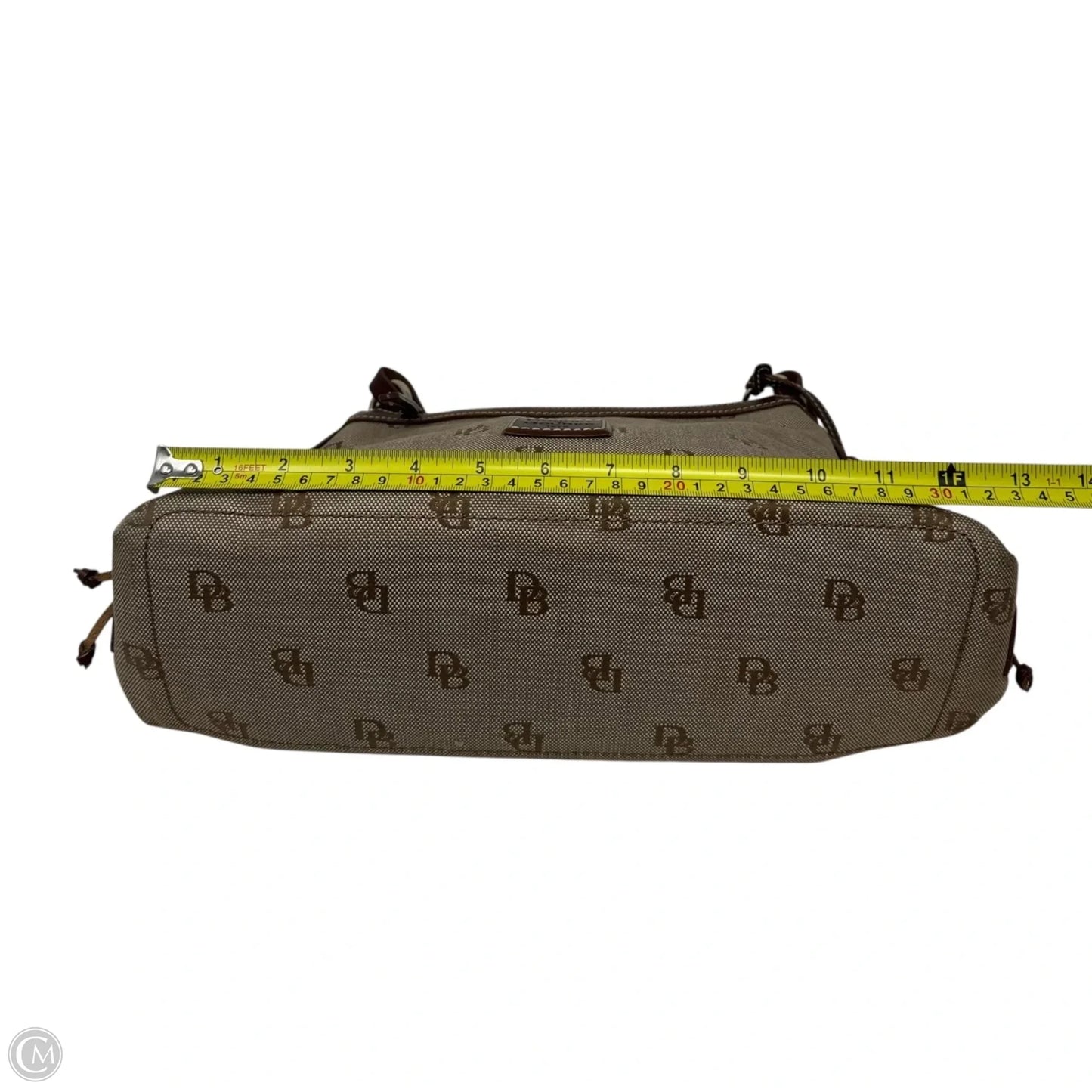 Vintage East West Hobo Handbag Designer By Dooney And Bourke, Size: Medium