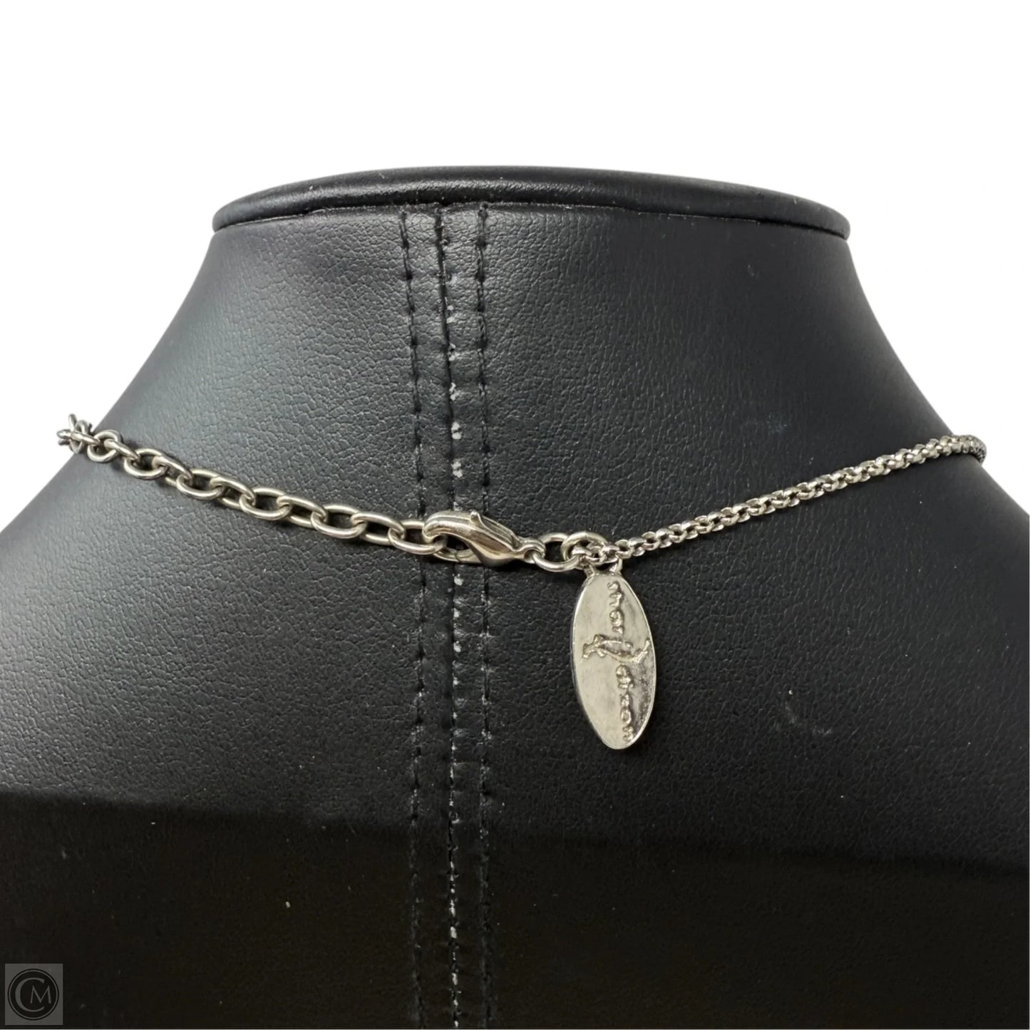 Fleur-de-lis Pressed Flower Pendant Necklace By Shar Dixon