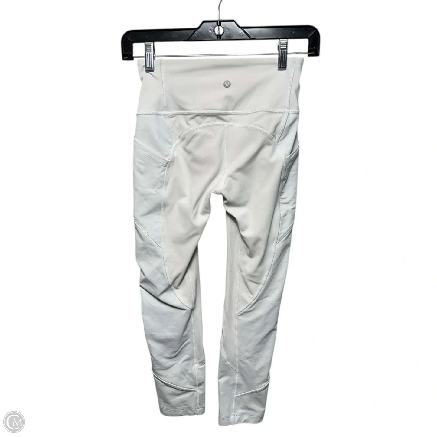 Athletic Leggings By Lululemon In White, Size: 4