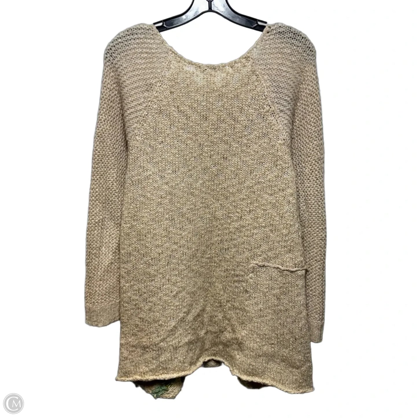 Floral Sweater By Free People In Tan, Size: S