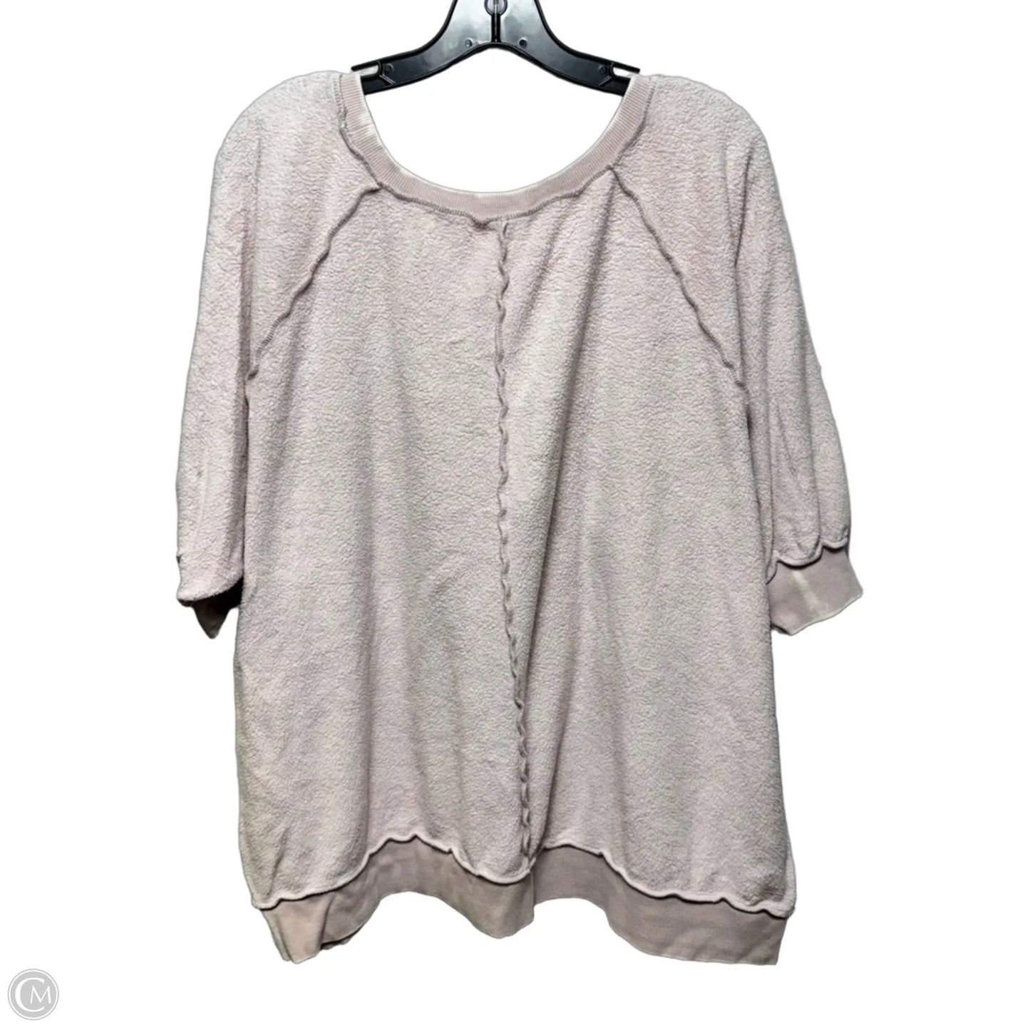Sweatshirt Crewneck By Free People In Pink, Size: Xs