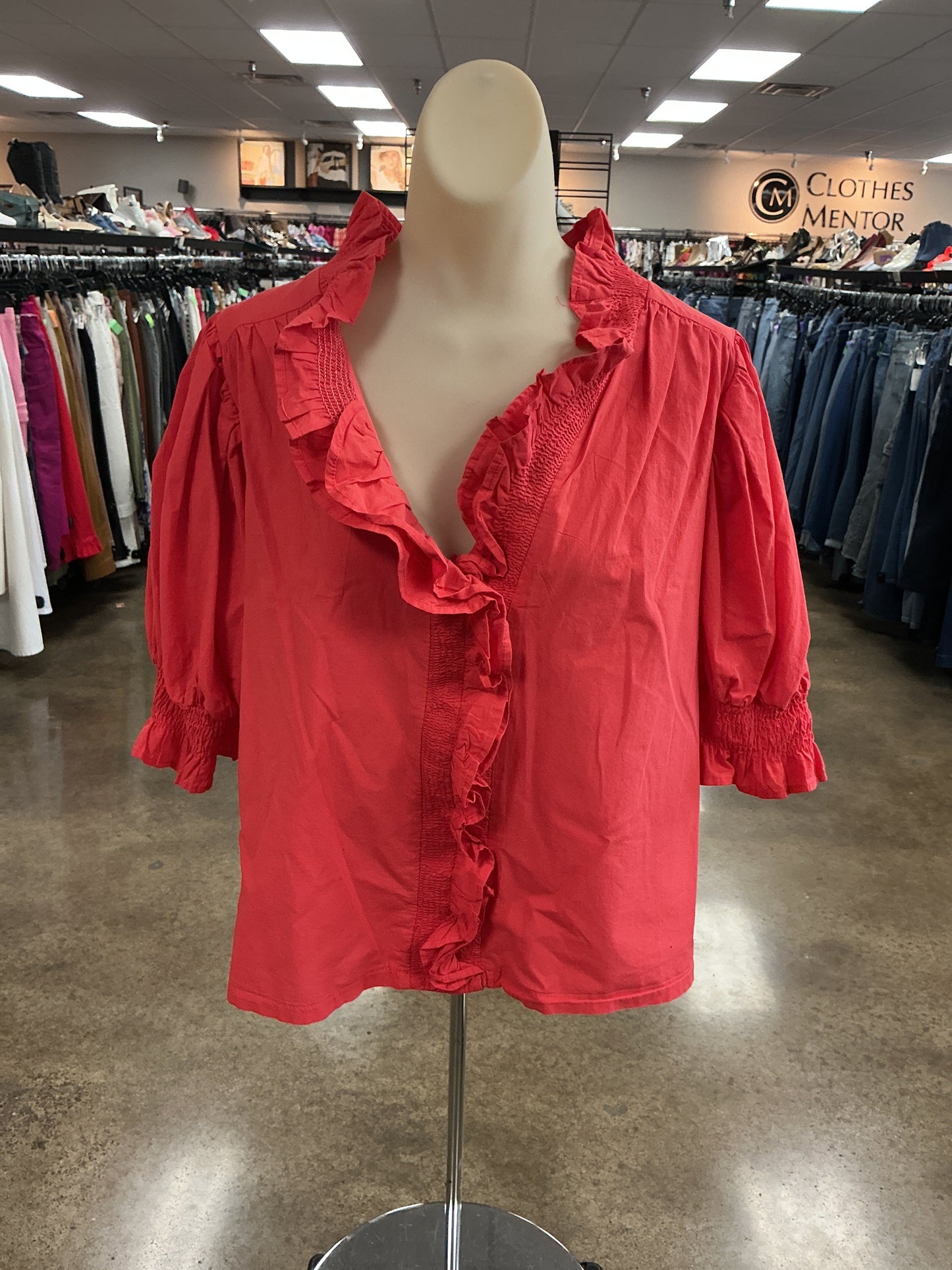 Top Ss By &Merci In Red, Size:L