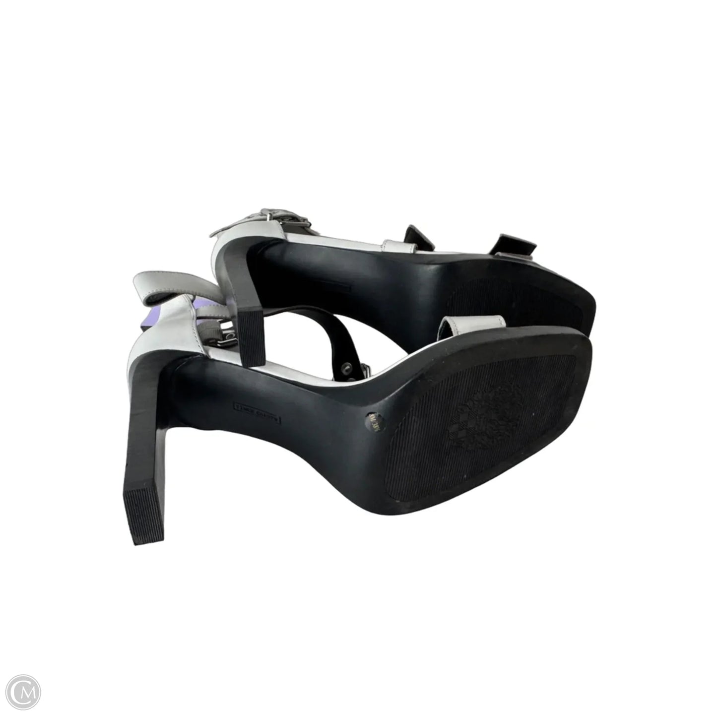 Shoes Heels Block By Vince Camuto In Black & White, Size: 8