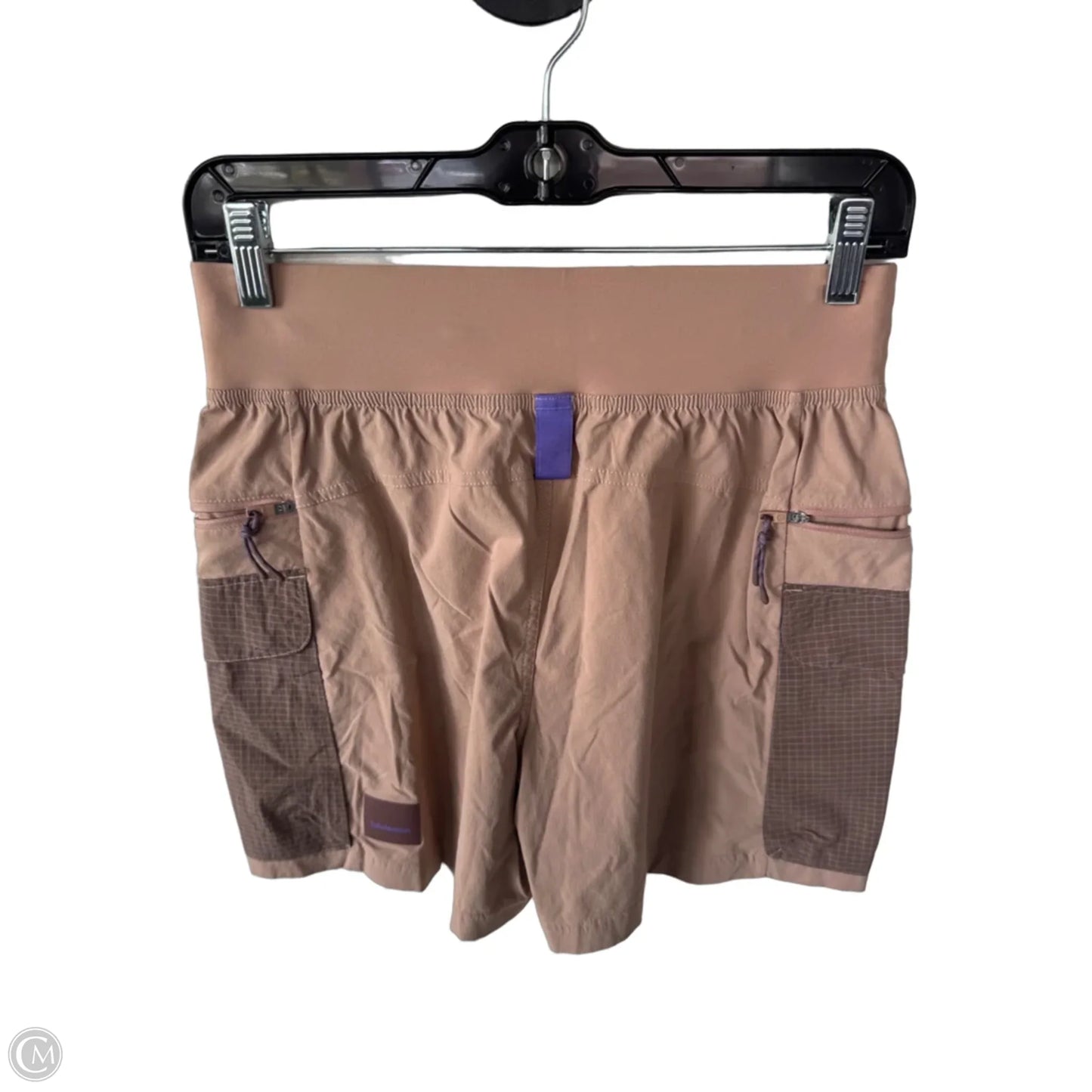 Athletic Shorts By Lululemon In Tan, Size: 6