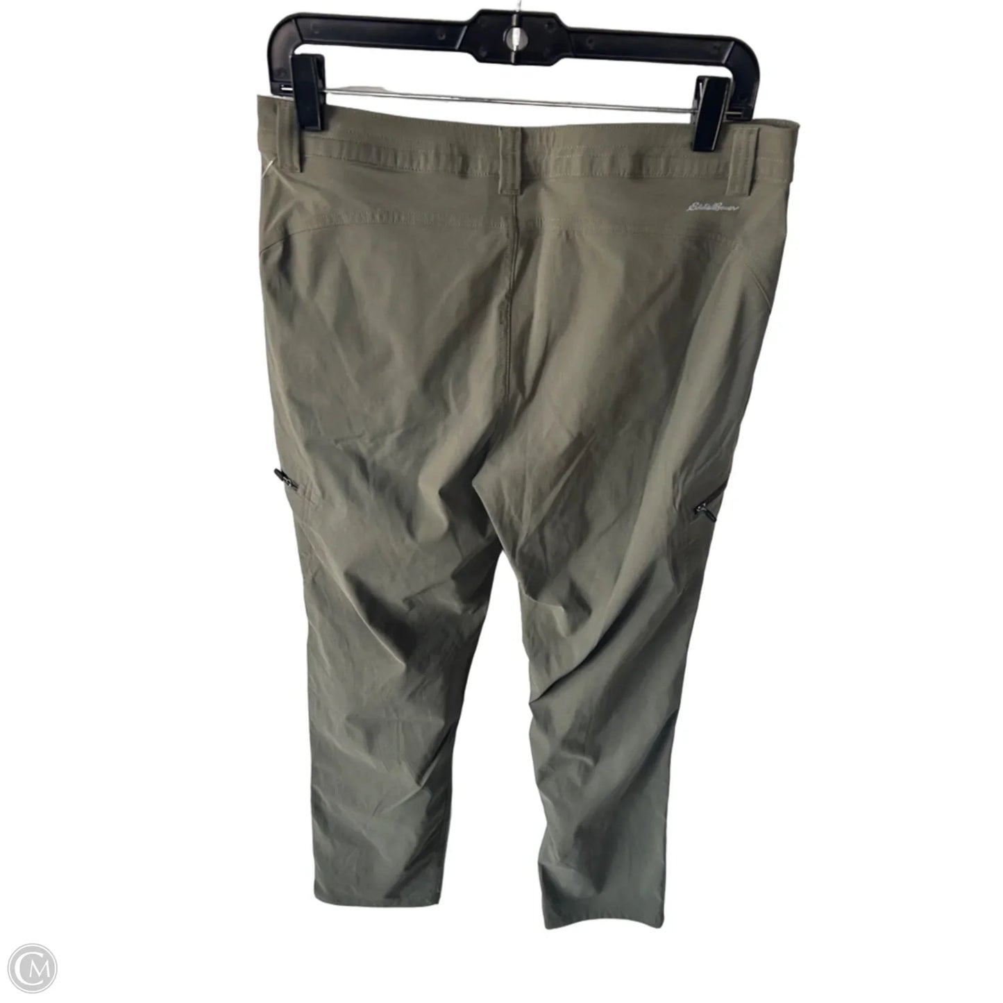 Athletic Pants By Eddie Bauer In Green, Size: 8l